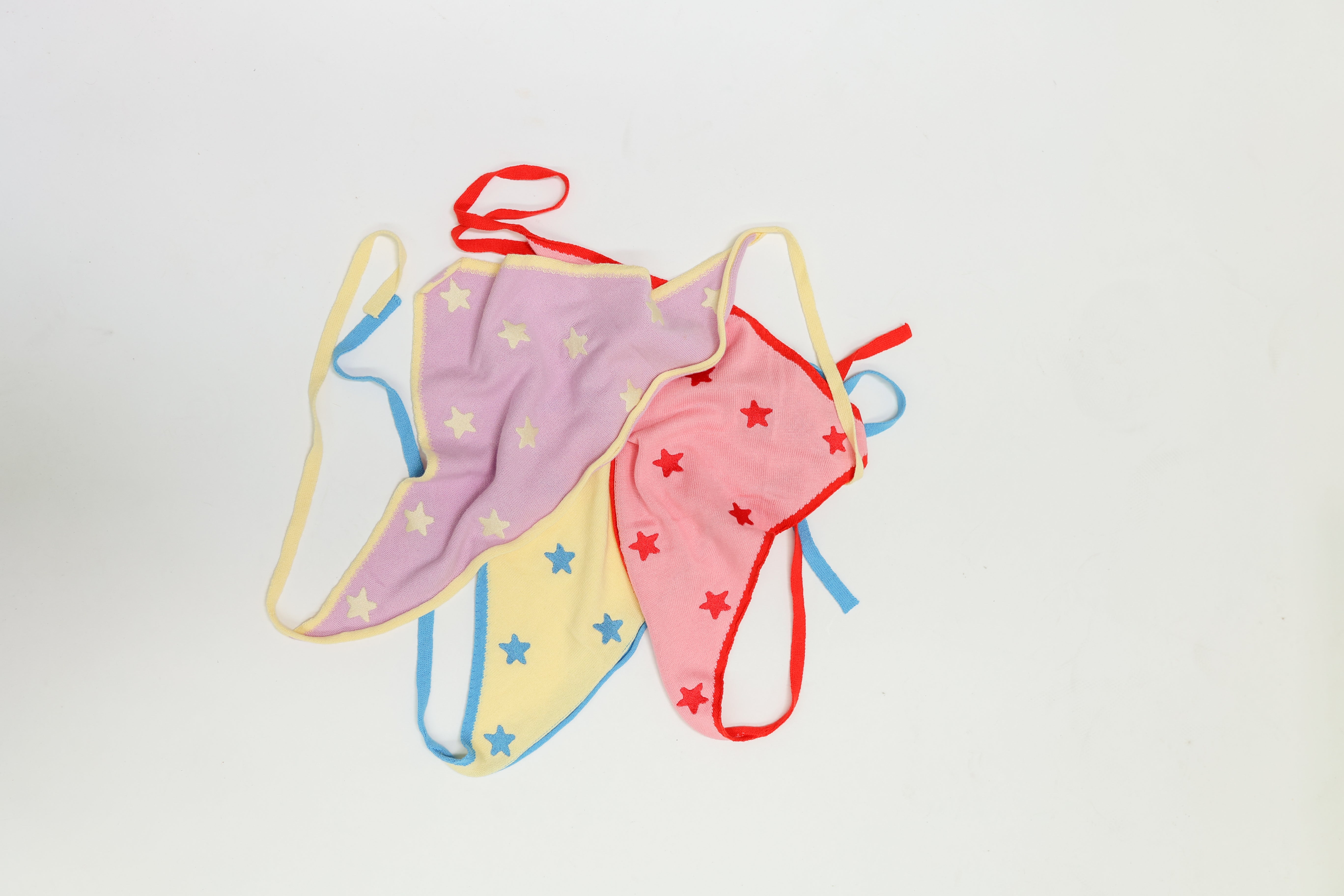 sunday siblings stars align bandana - pink + red