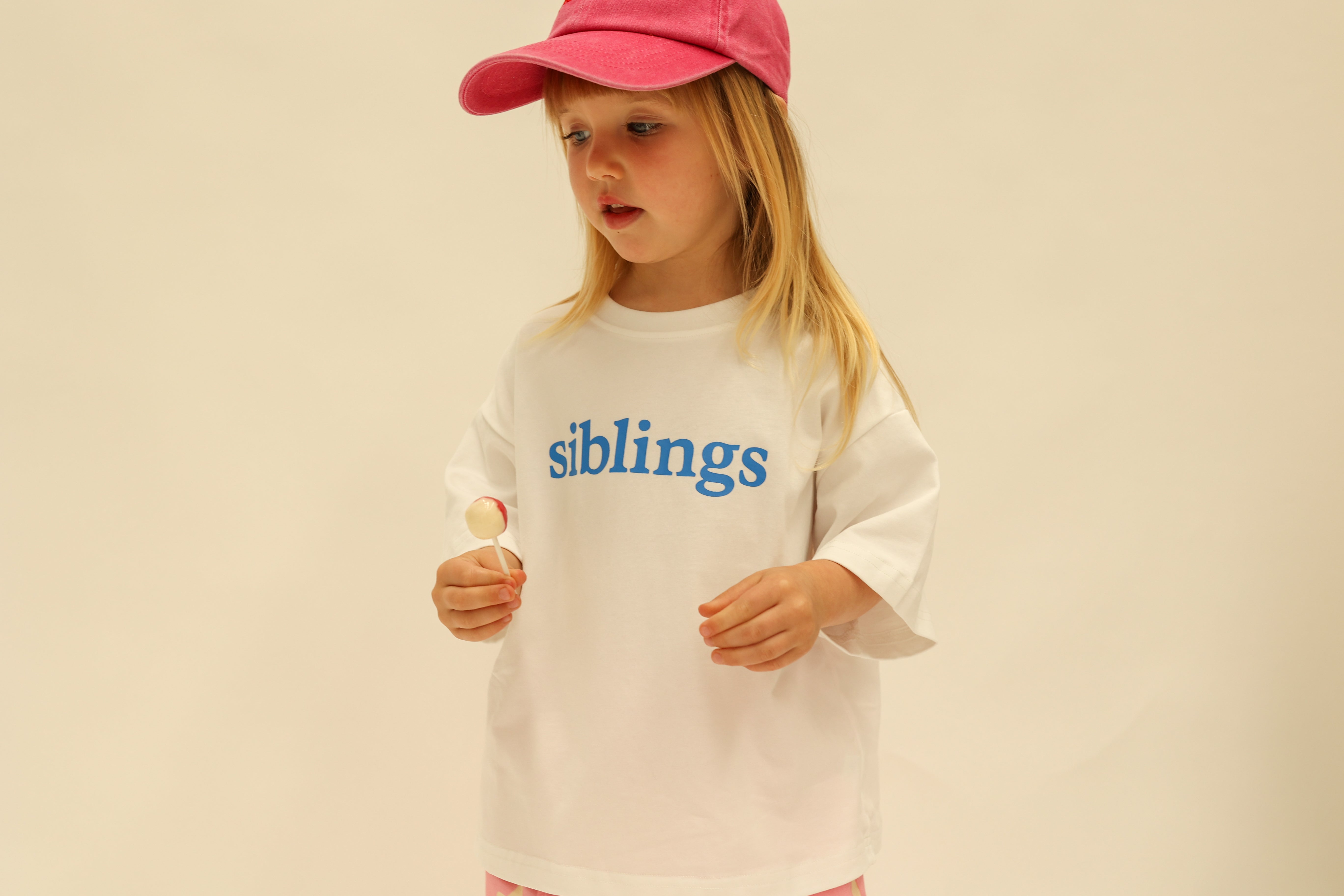 sunday siblings siblings tee - white