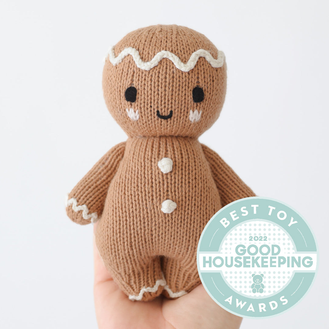 cuddle + kind baby gingerbread - icing white