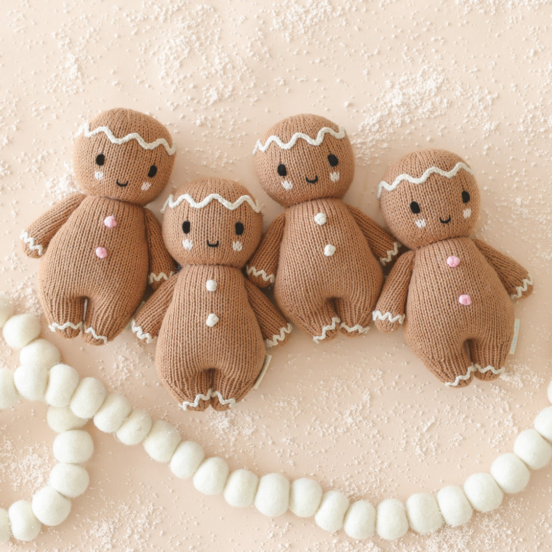 cuddle + kind baby gingerbread - powder pink