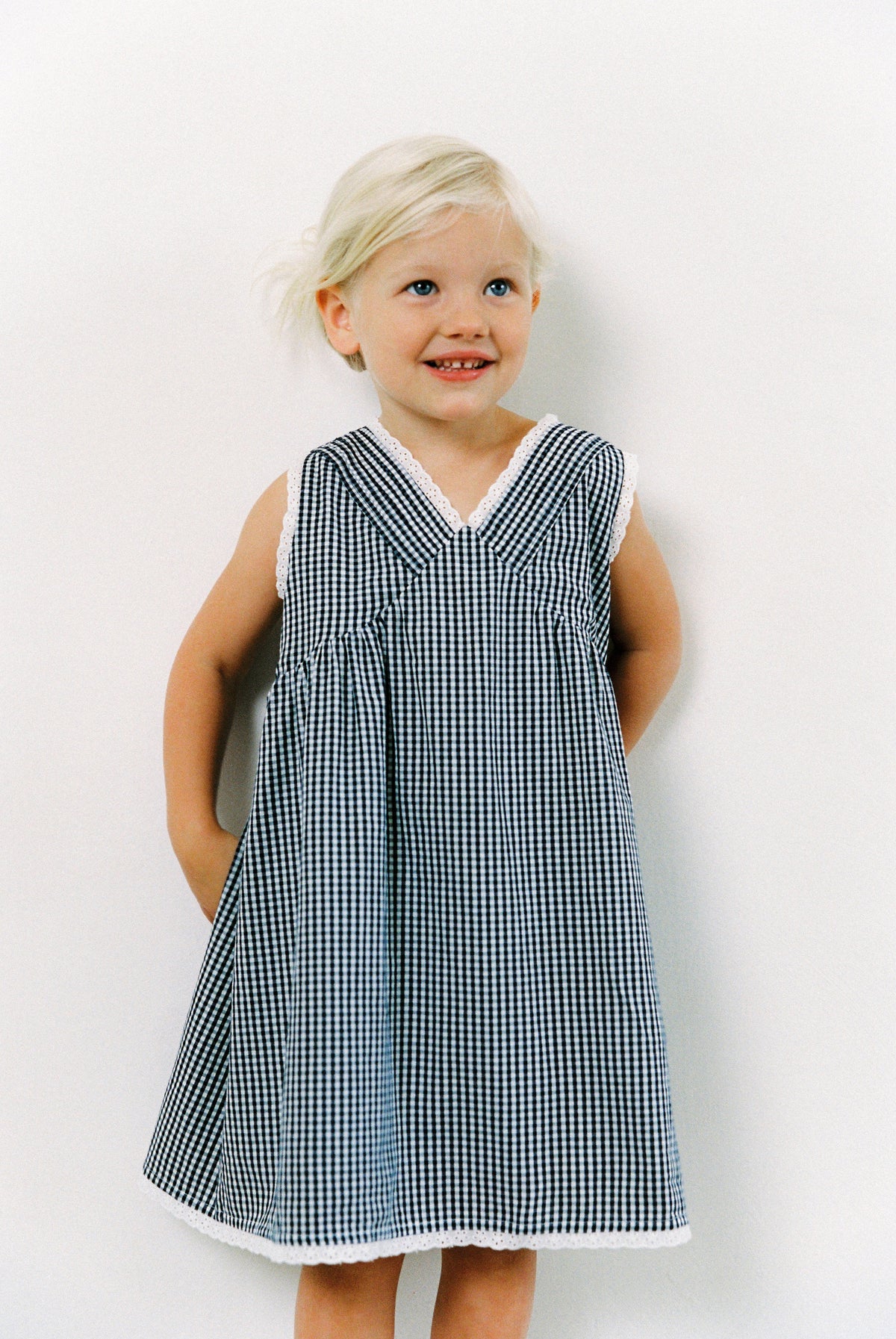 juni jnr JNR hunter dress - midnight check