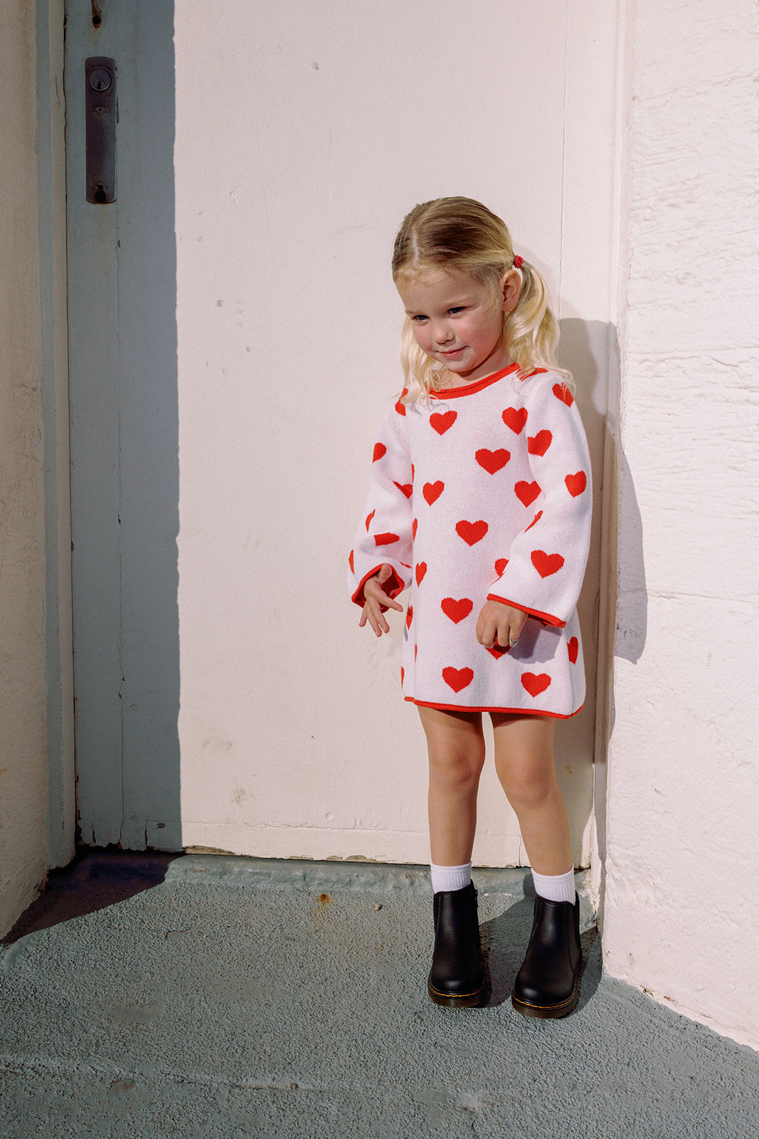 sunday siblings lucky hearts dress (pre order)