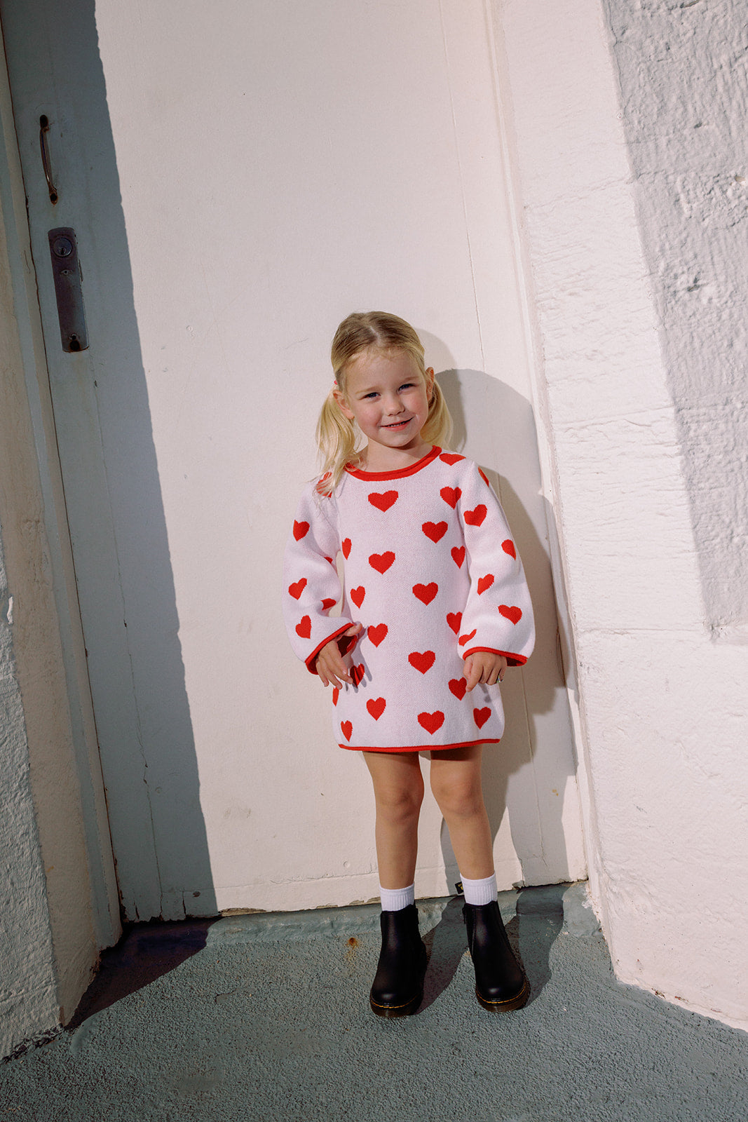 sunday siblings lucky hearts dress (pre order)