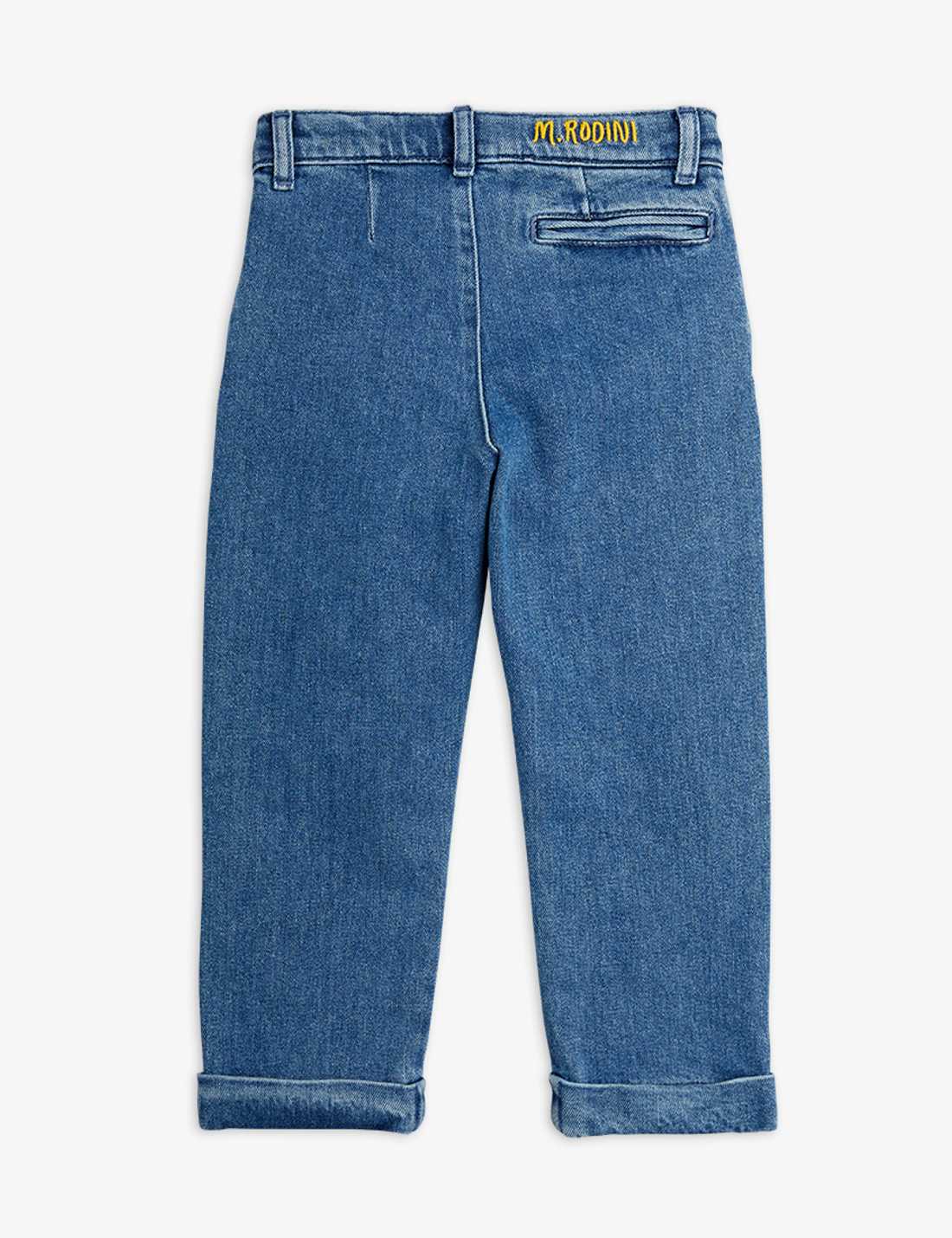 mini rodini denim chinos