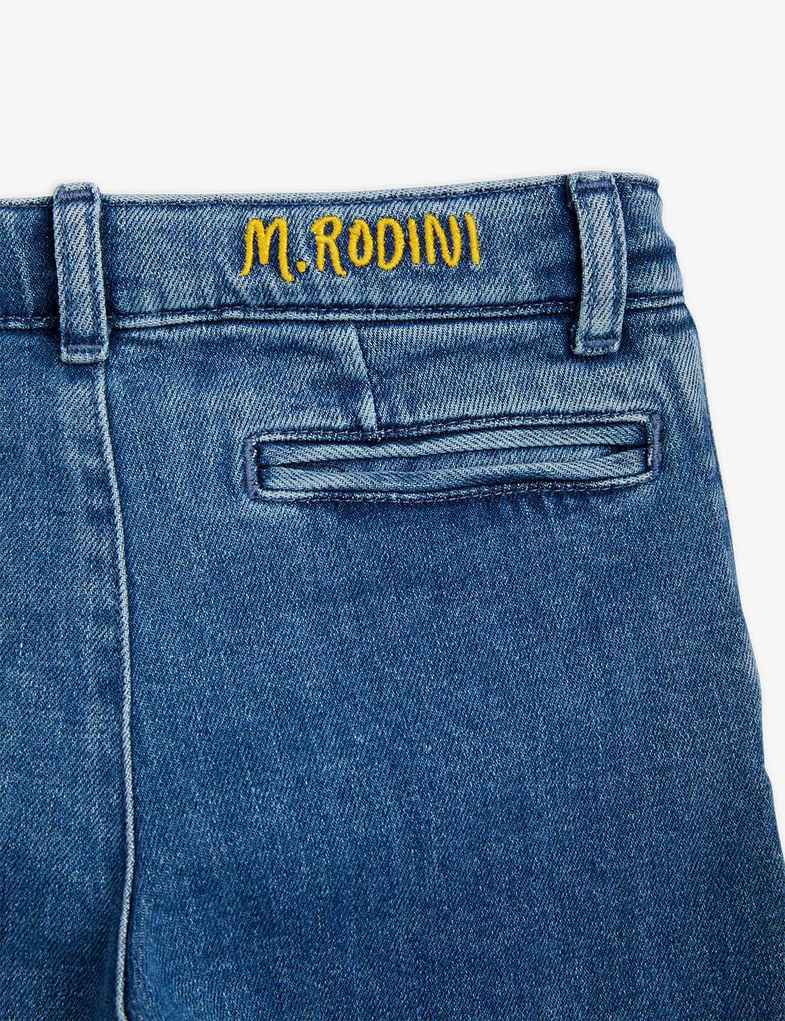 mini rodini denim chinos