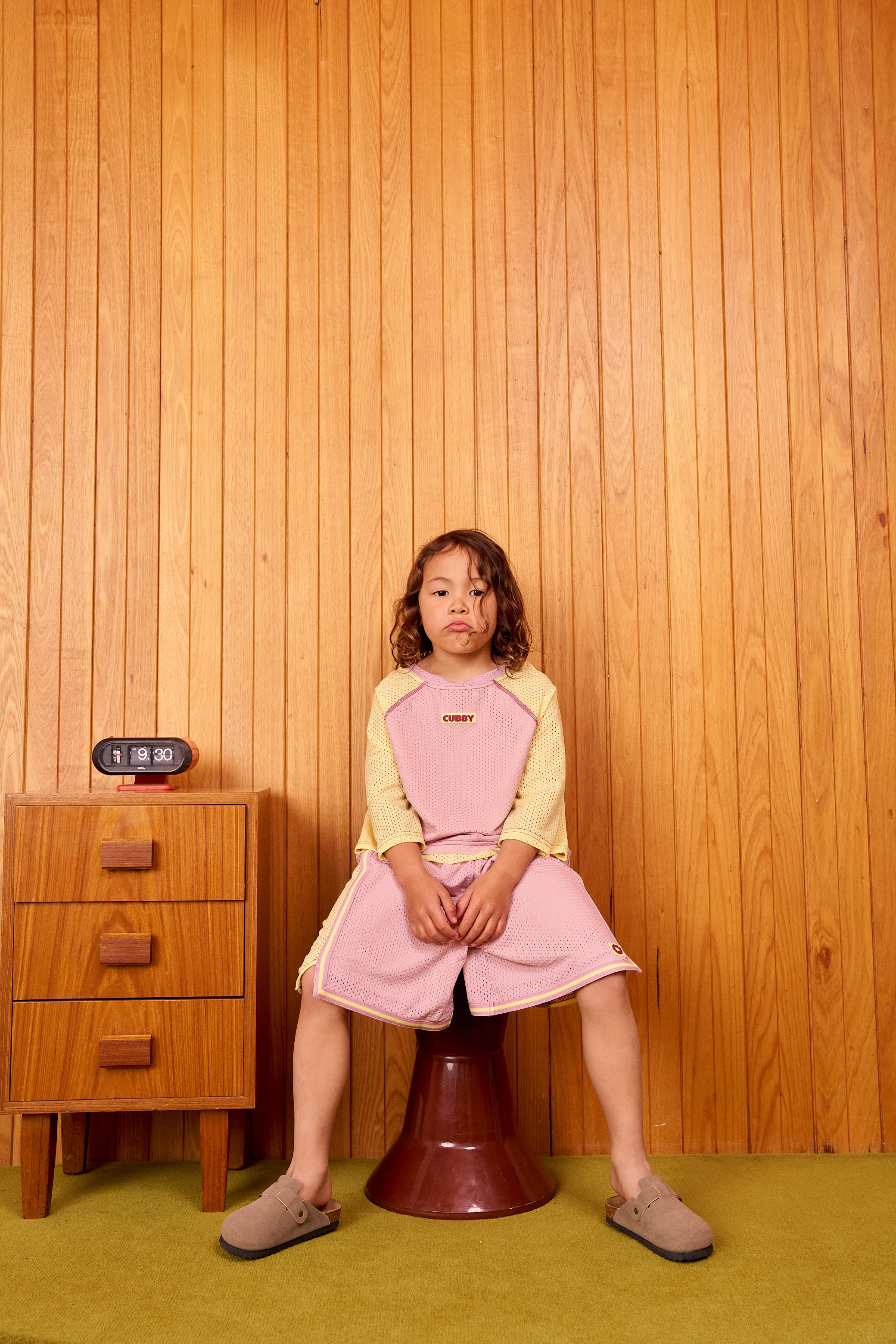 cubby bounce short - lilac