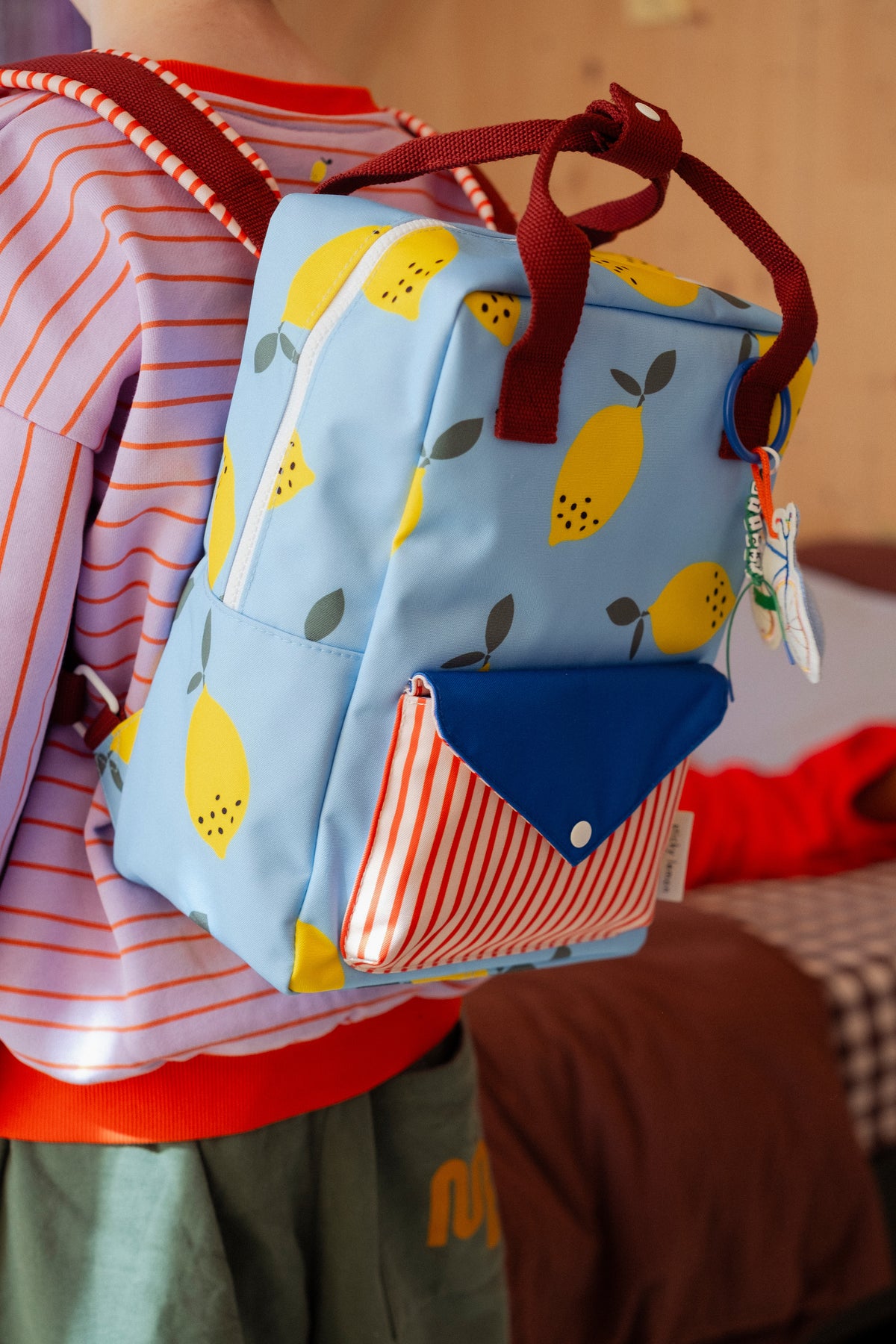 sticky lemon medium envelope backpack - sticky memories / special edition - lemons (pre order) (Copy)