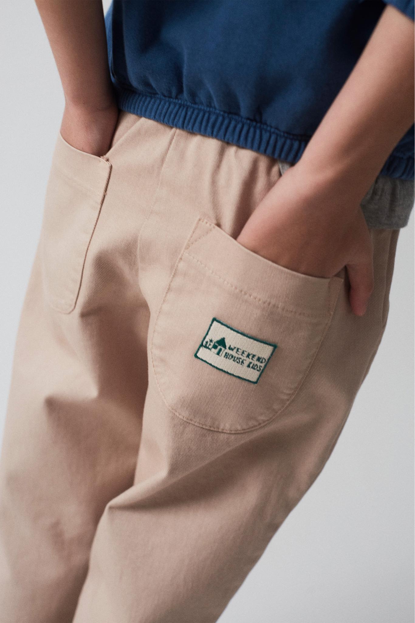 weekend house kids carrot pants - topo