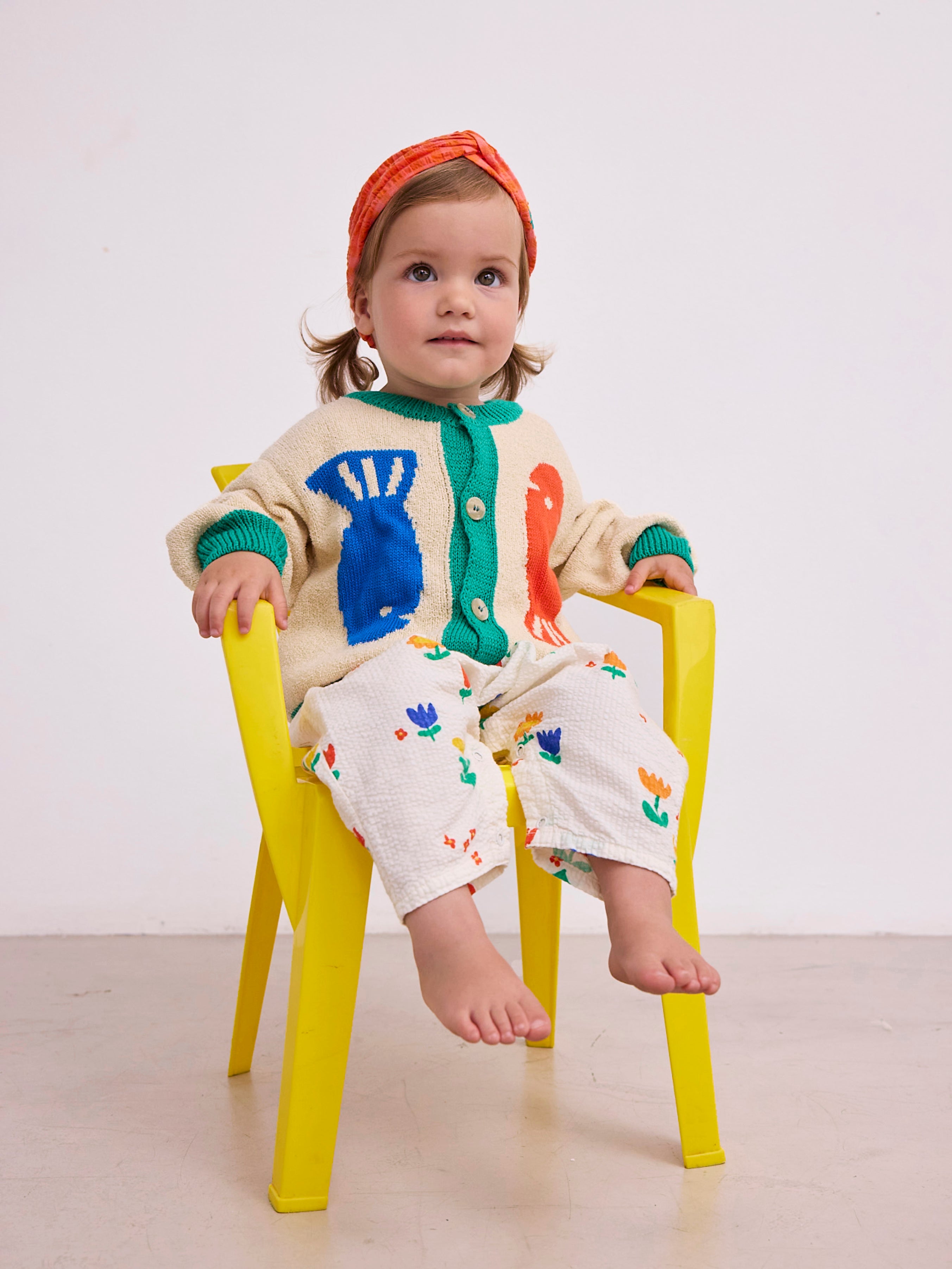 bobo choses baby garden party all over woven pants