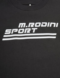 mini rodini m.rodini sport sp ss tee shirt - black