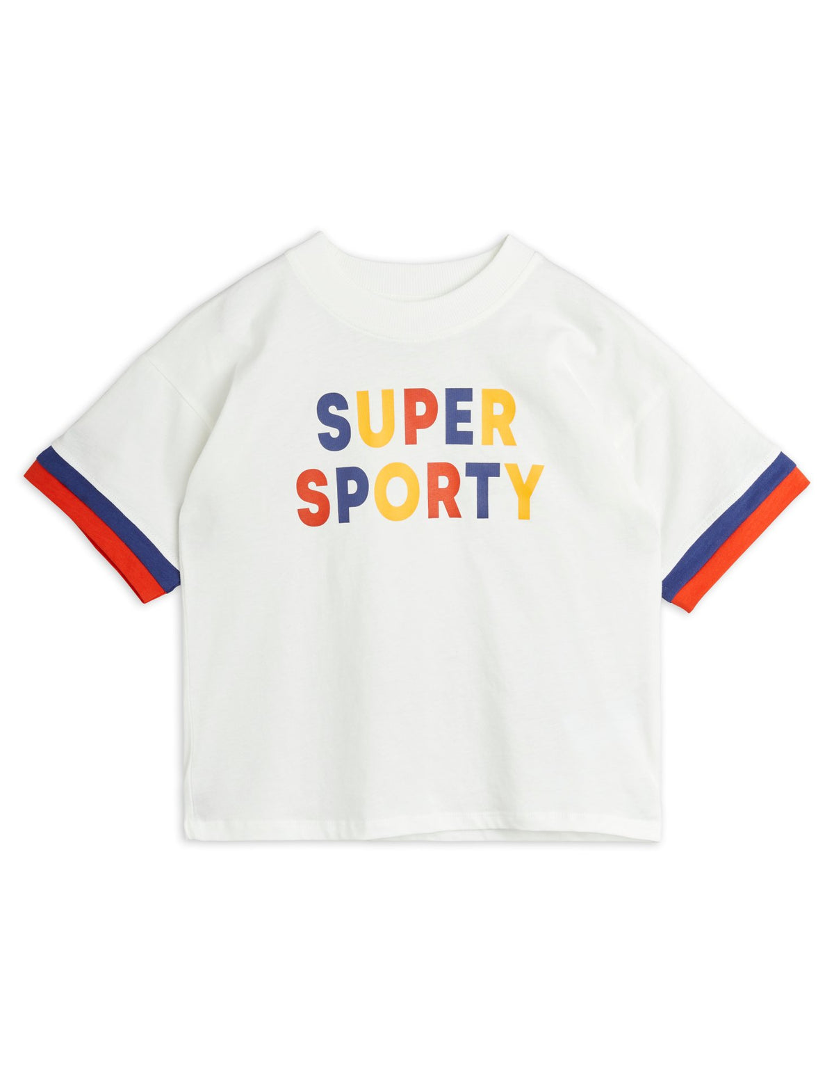 mini rodini super sporty t-shirt - offwhite