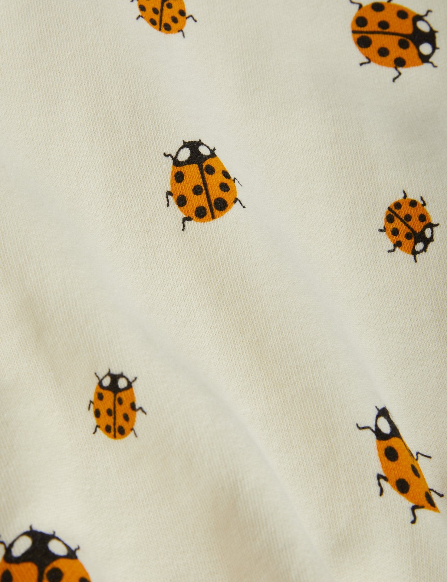 mini rodini ladybug aop sweatshirt - offwhite