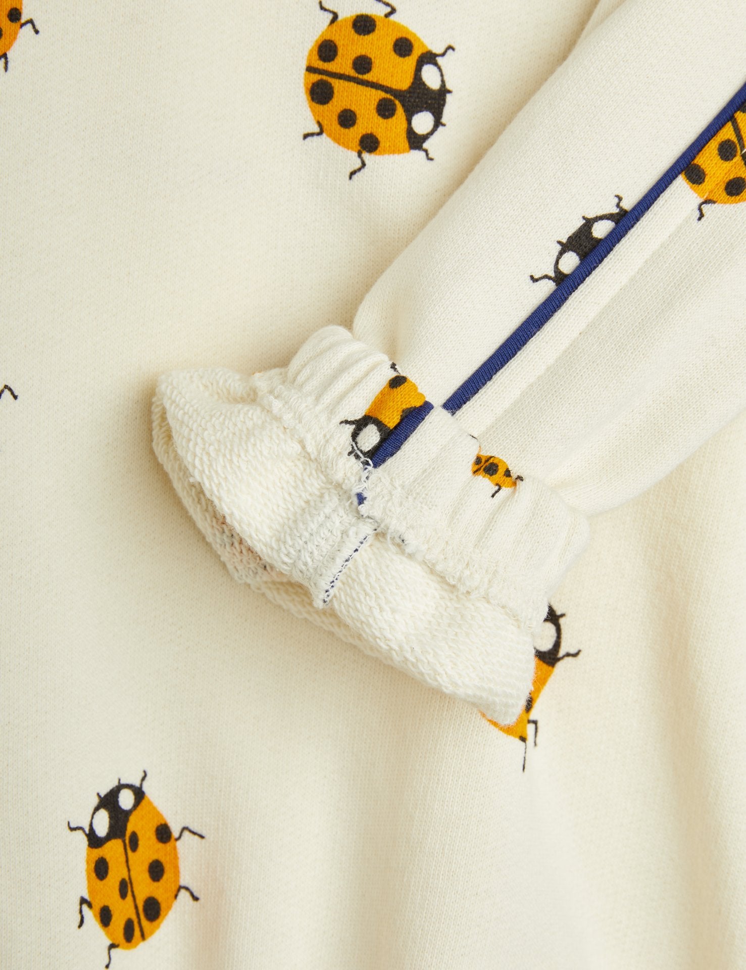 mini rodini ladybug aop sweatshirt - offwhite