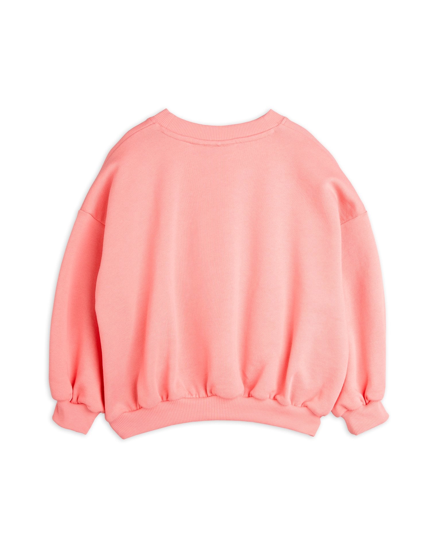 mini rodini violin note emb sweatshirt - pink