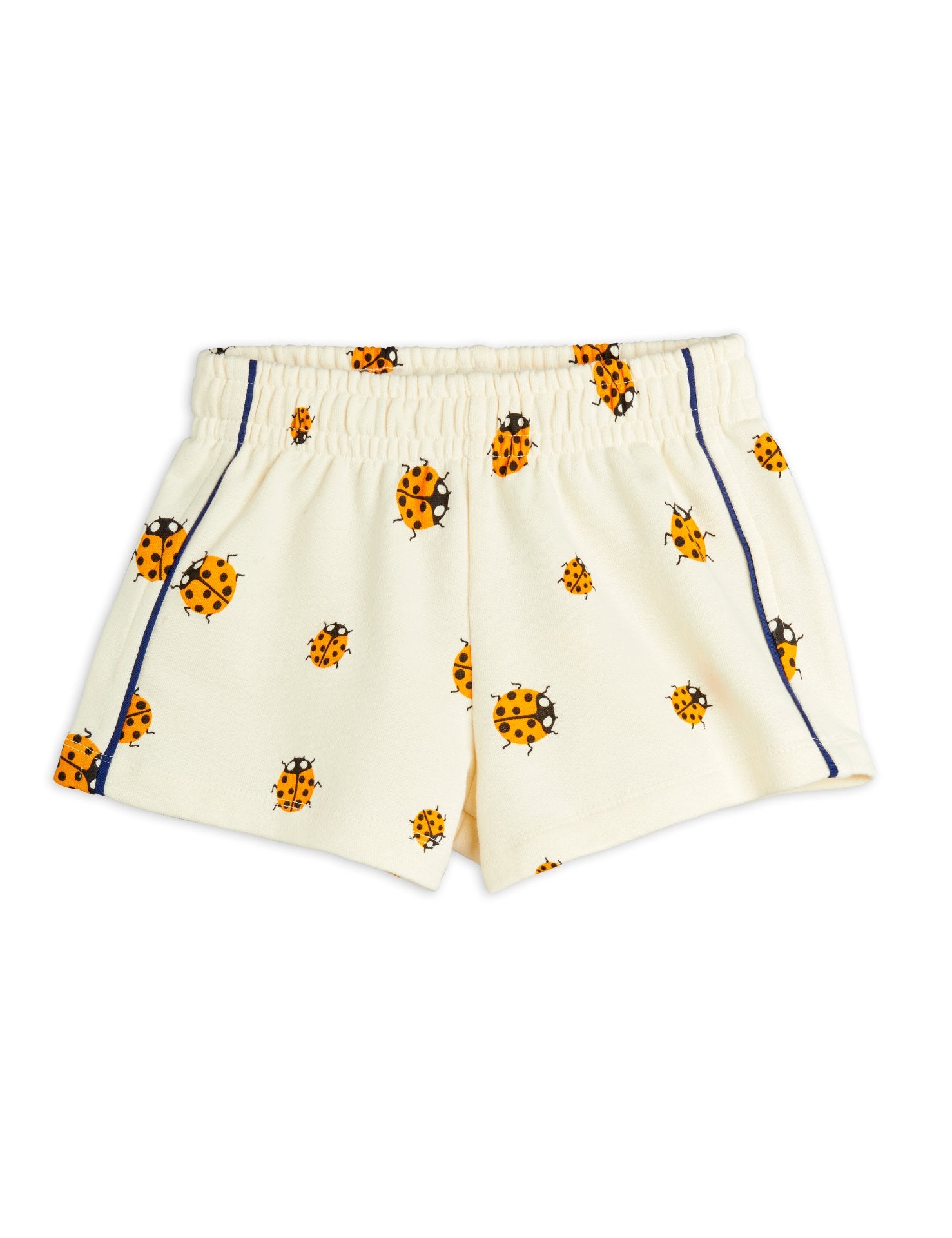 mini rodini ladybug aop sweatshorts - offwhite