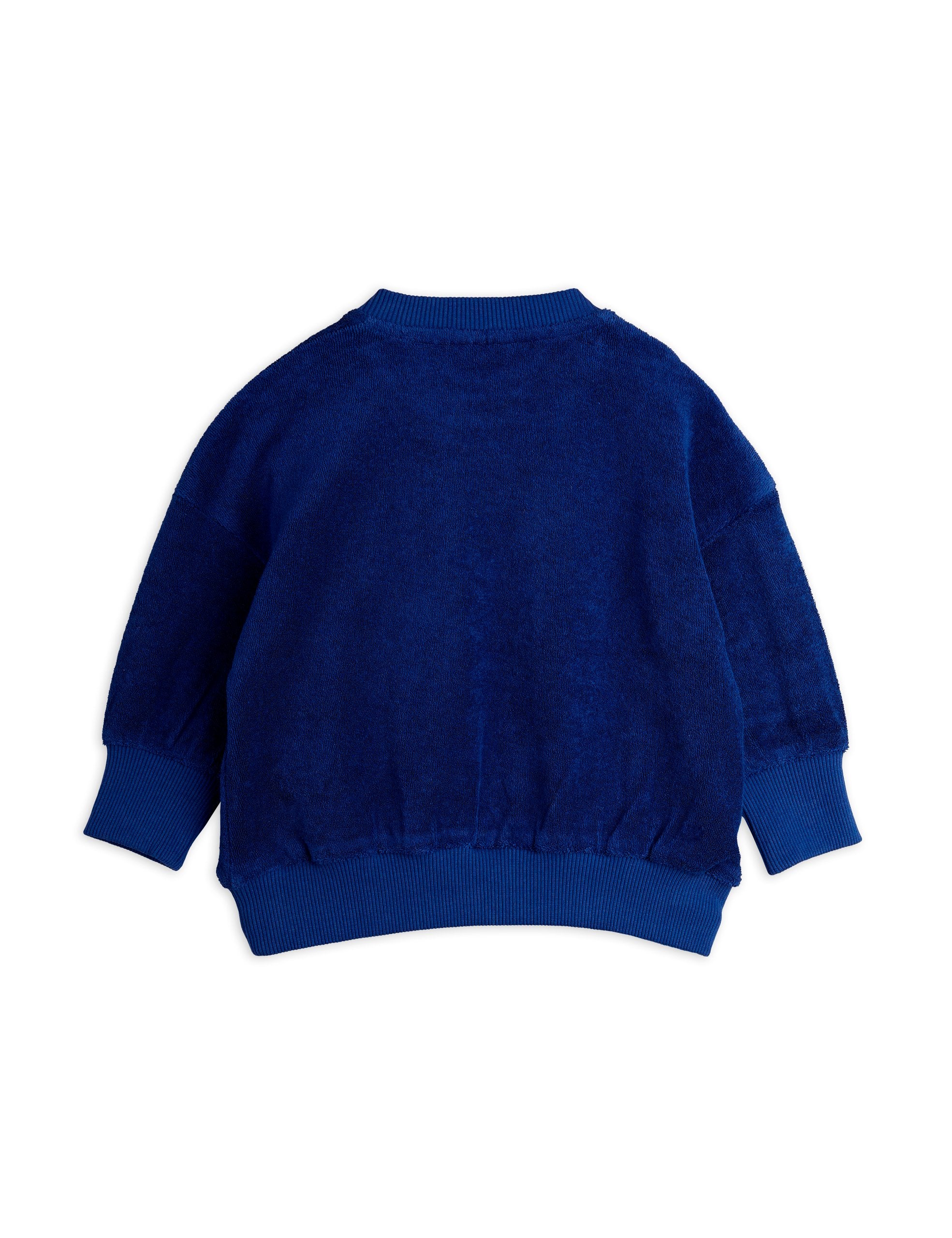 mini rodini bees emb terry baby sweatshirt