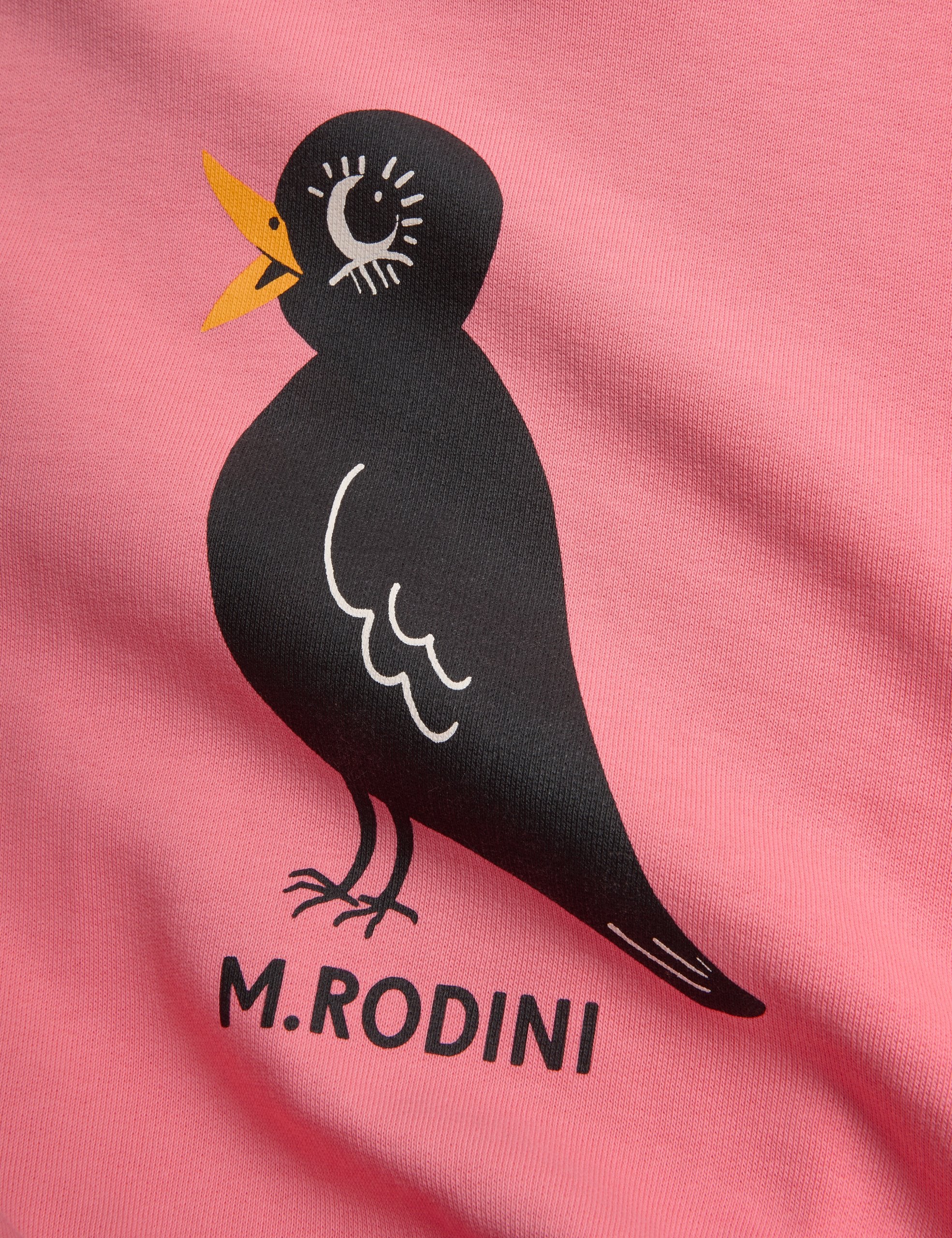 mini rodini blackbird sweatshirt - pink