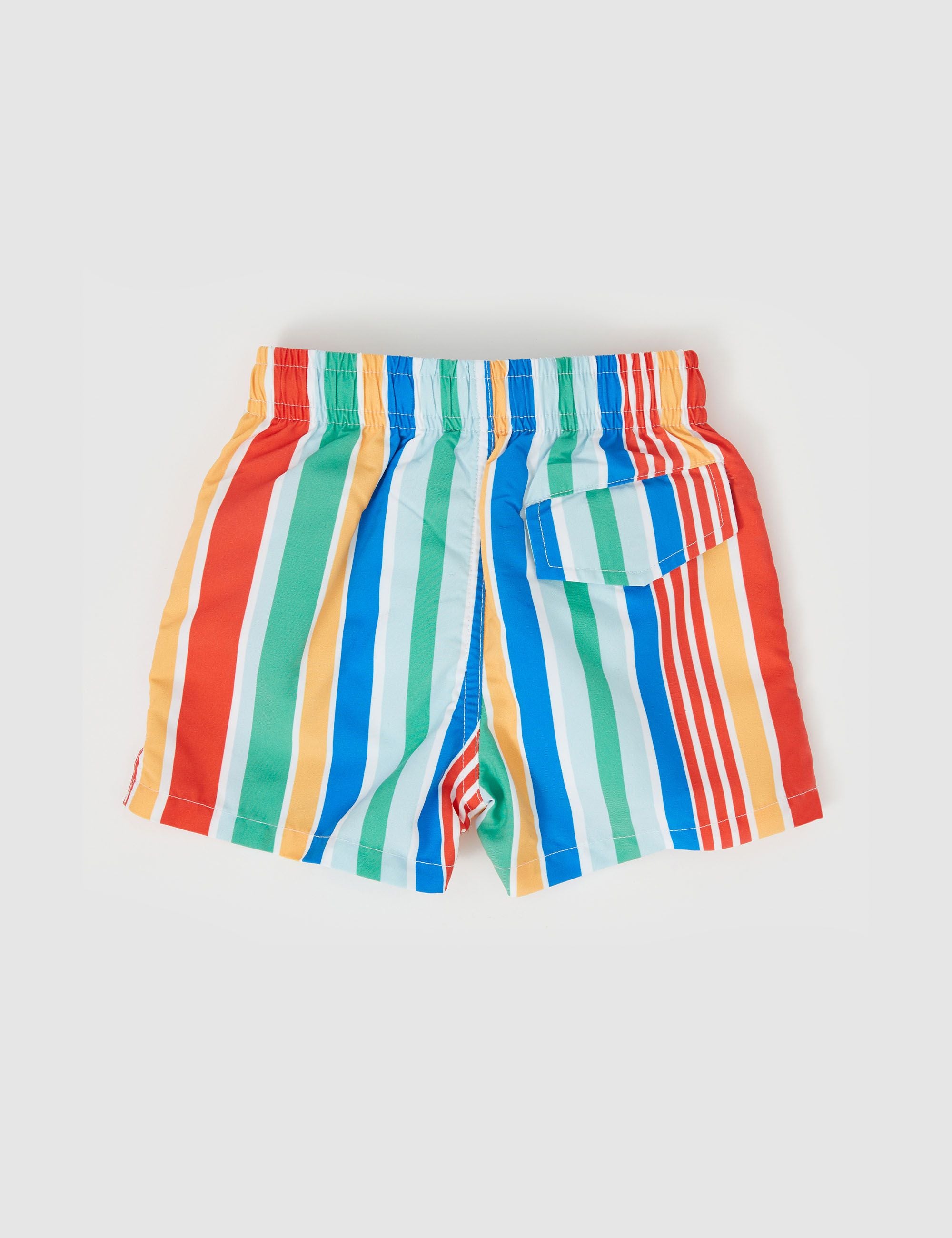 goldie + ace land down under bold stripe boardshorts - primary