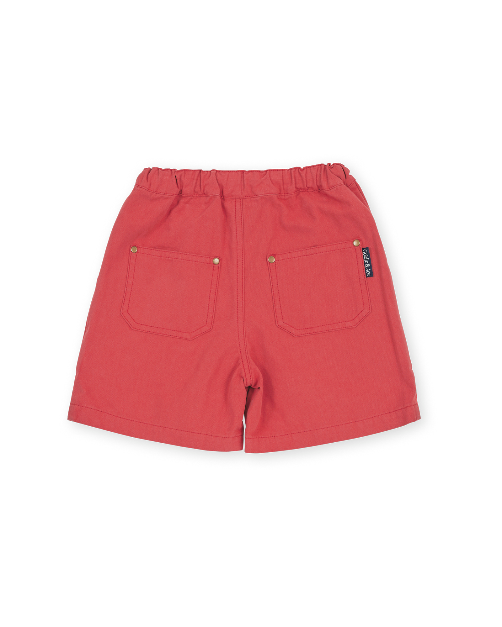 goldie + ace carpenter shorts - red