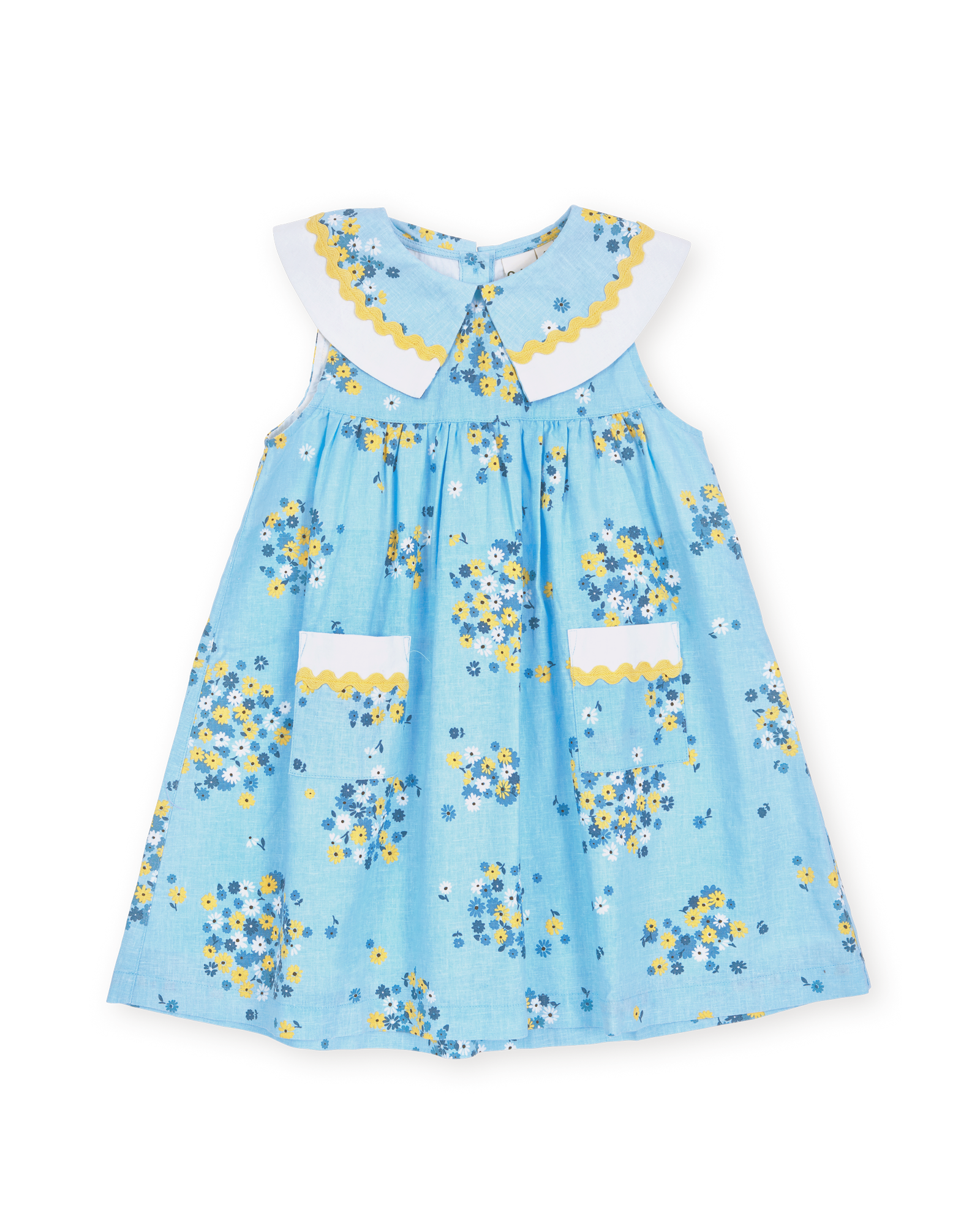 goldie + ace floral lucy dress - blue