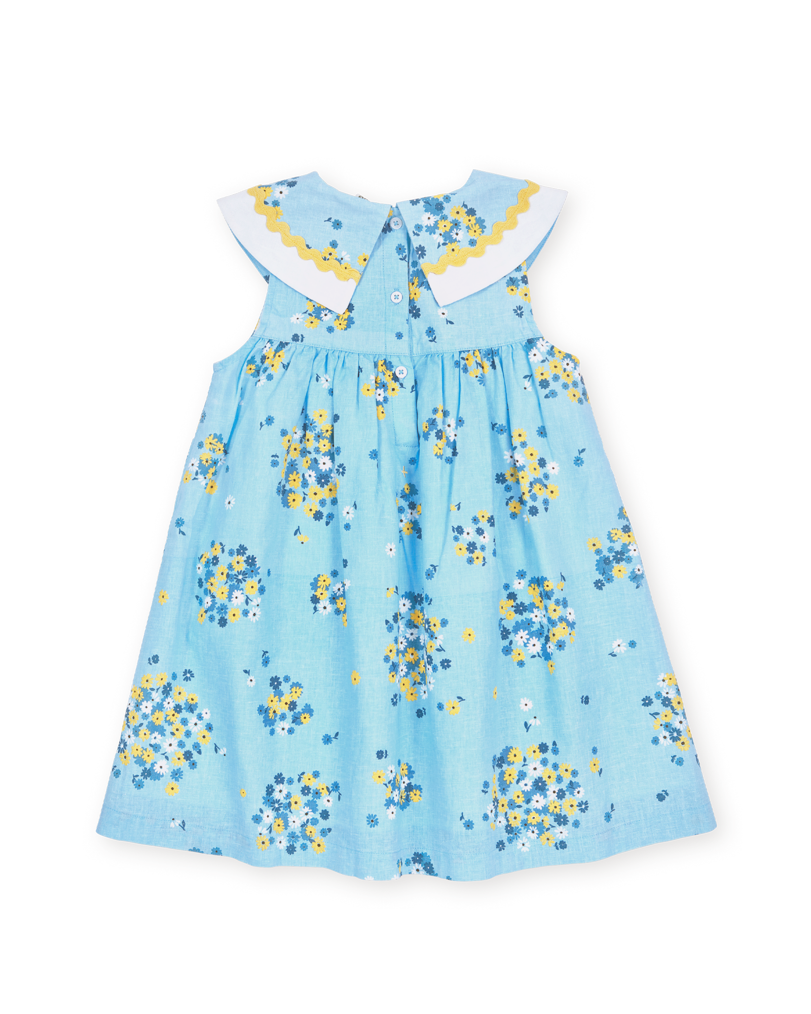 goldie + ace floral lucy dress - blue