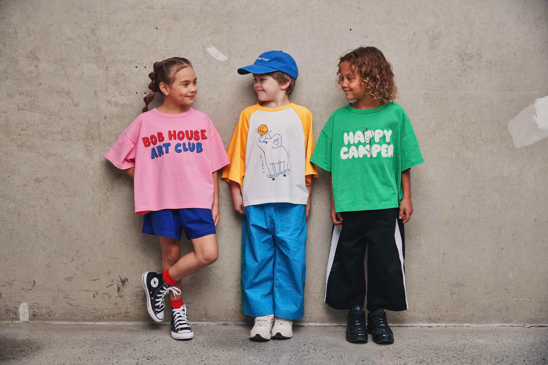 bbobbie the happy camper tee - green