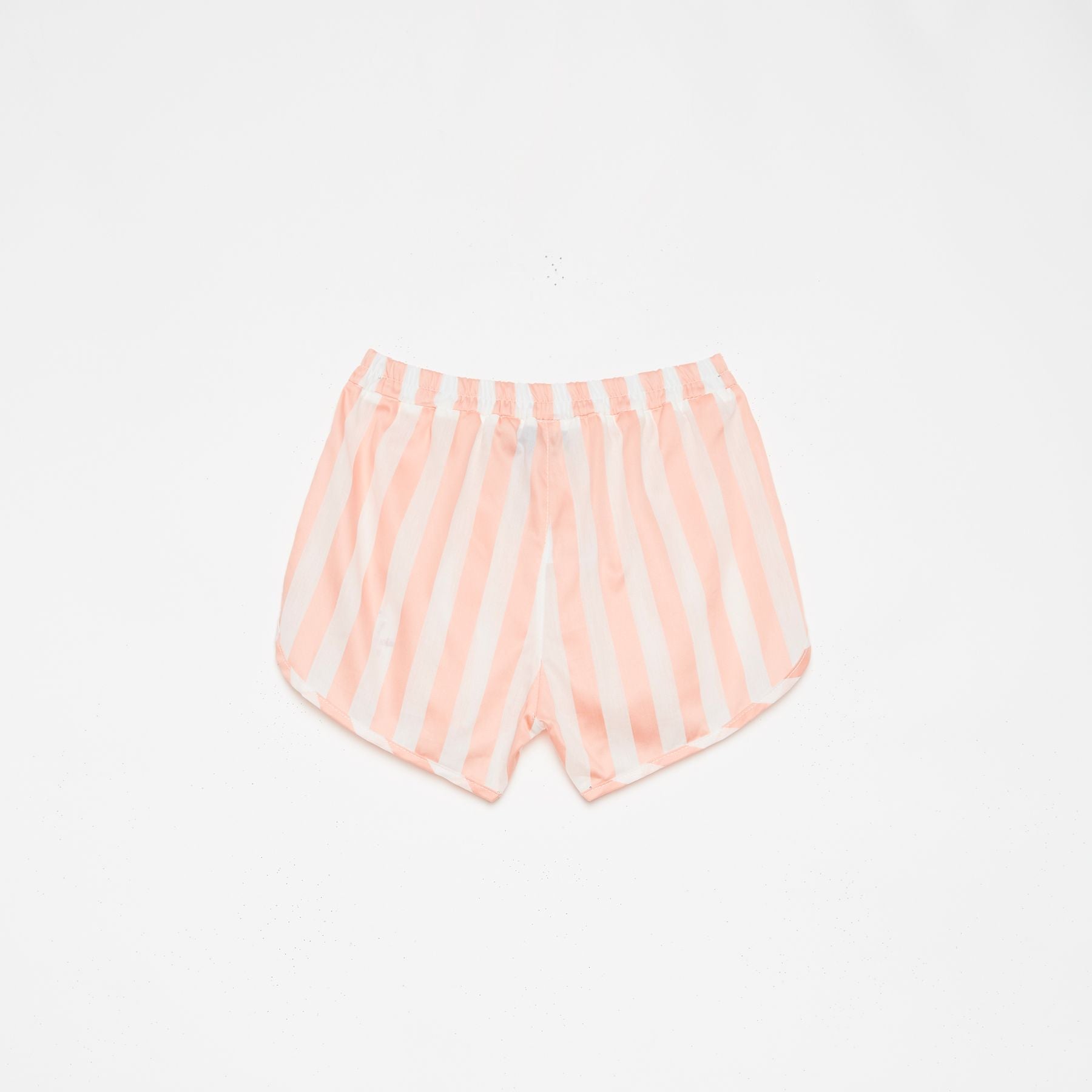 weekend house kids pink stripes runner short