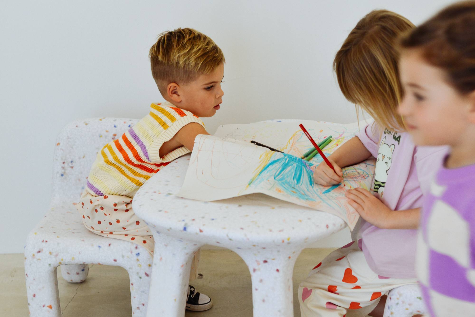 sunday siblings art club knit vest