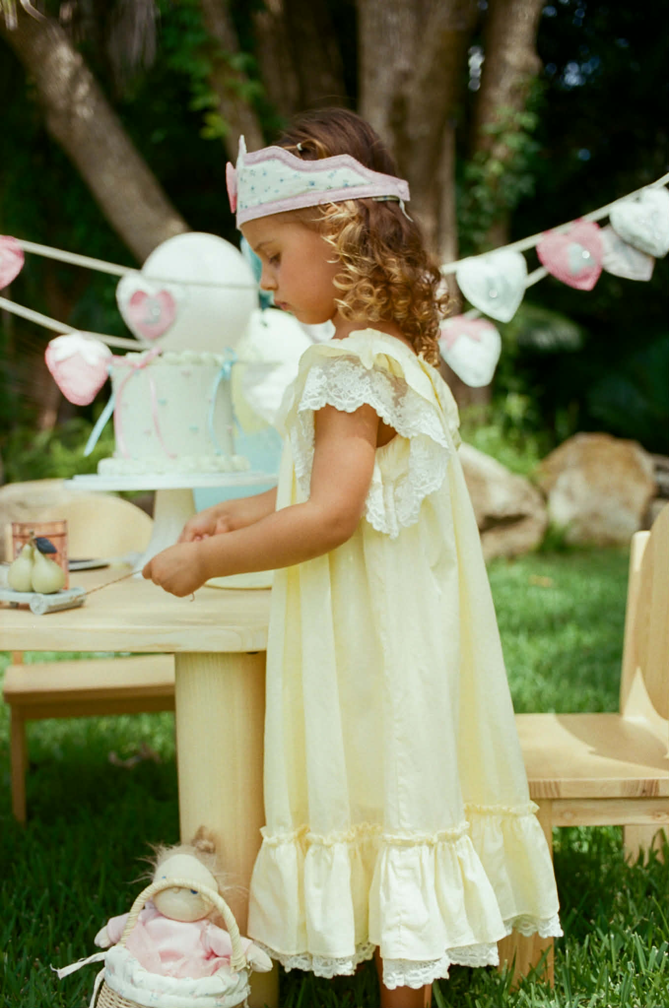 juni jnr zimi dress - butter