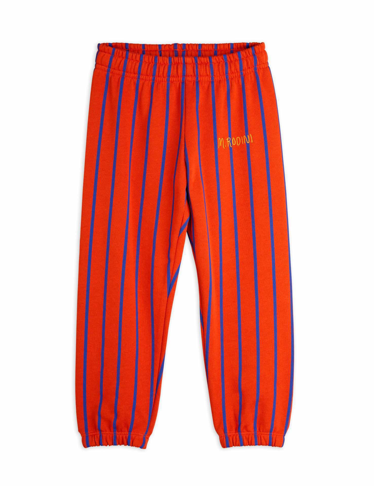 mini rodini vertical stripe aop sweatpants