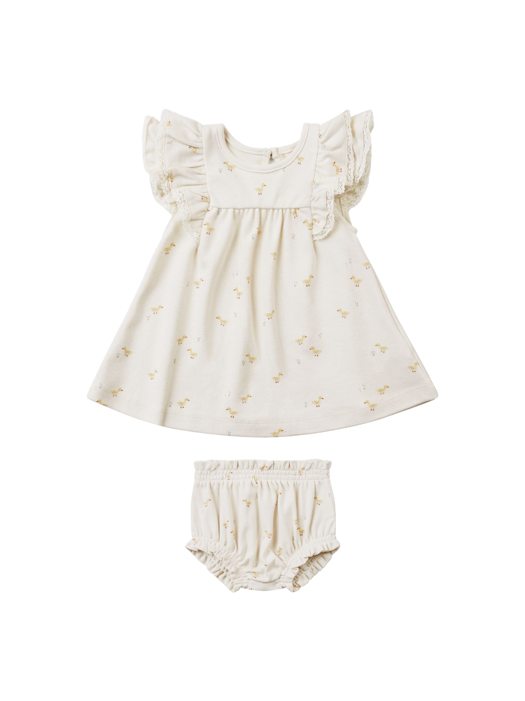 quincy mae flutter dress - ducks