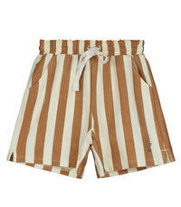 letter to the world oslo striped shorts - peanut