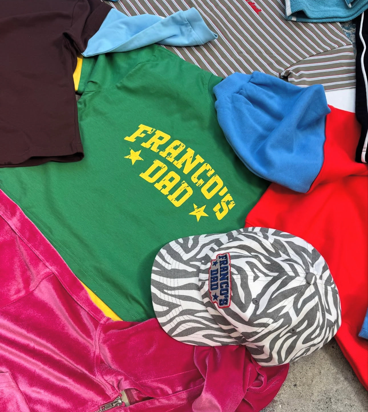 franco's dad zebra cap