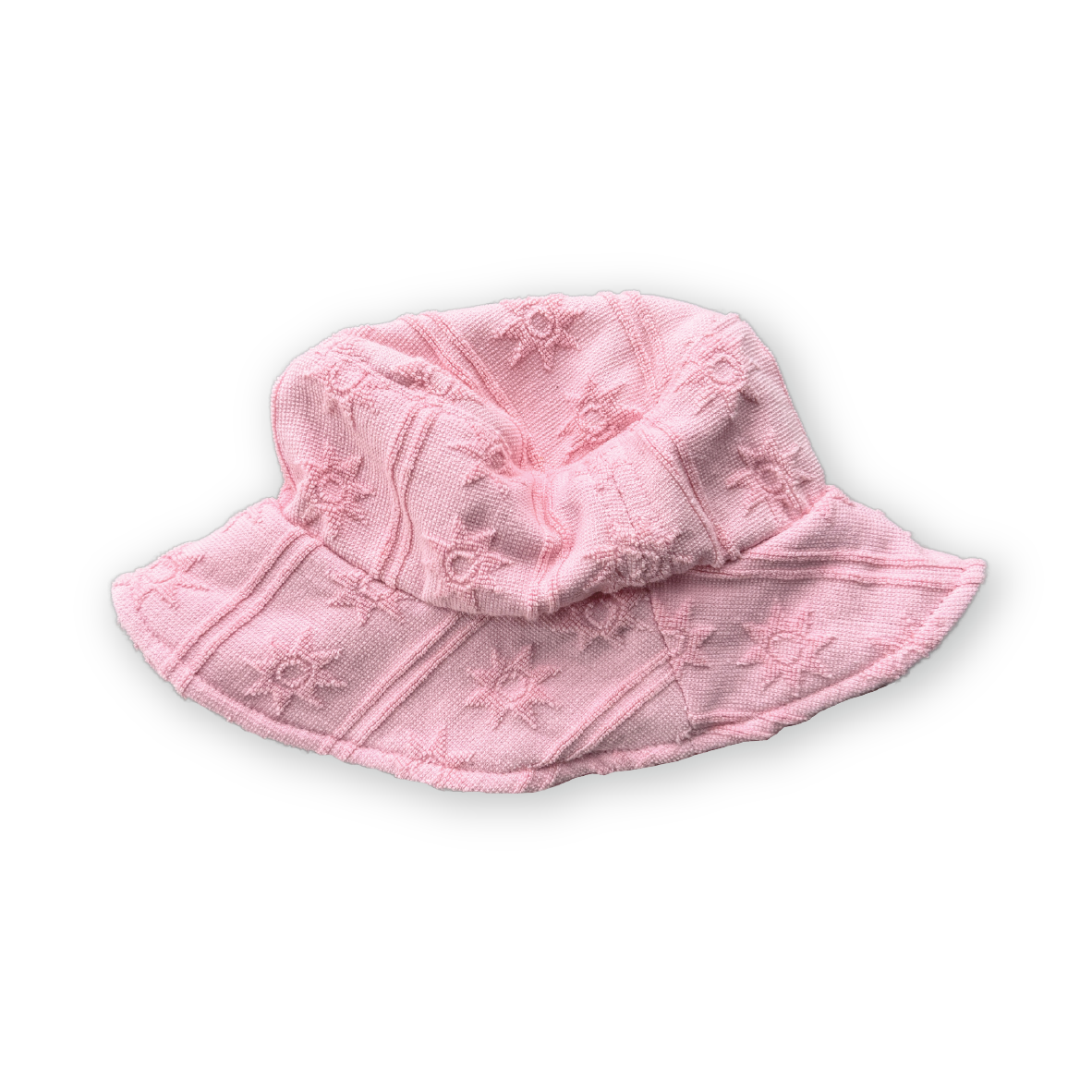 grown terry bucket hat stella - blossom