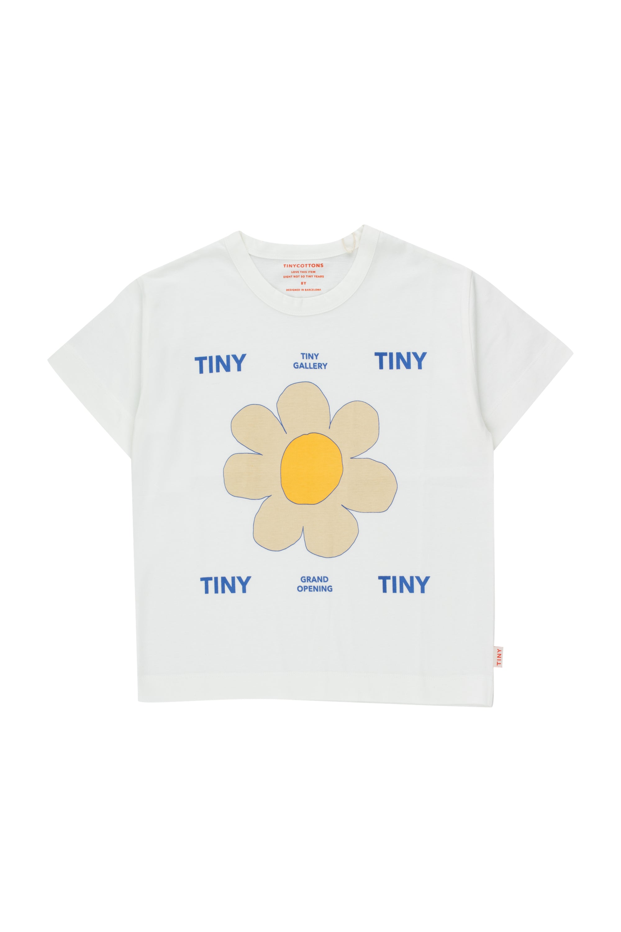 tiny cottons daisy tee - off white