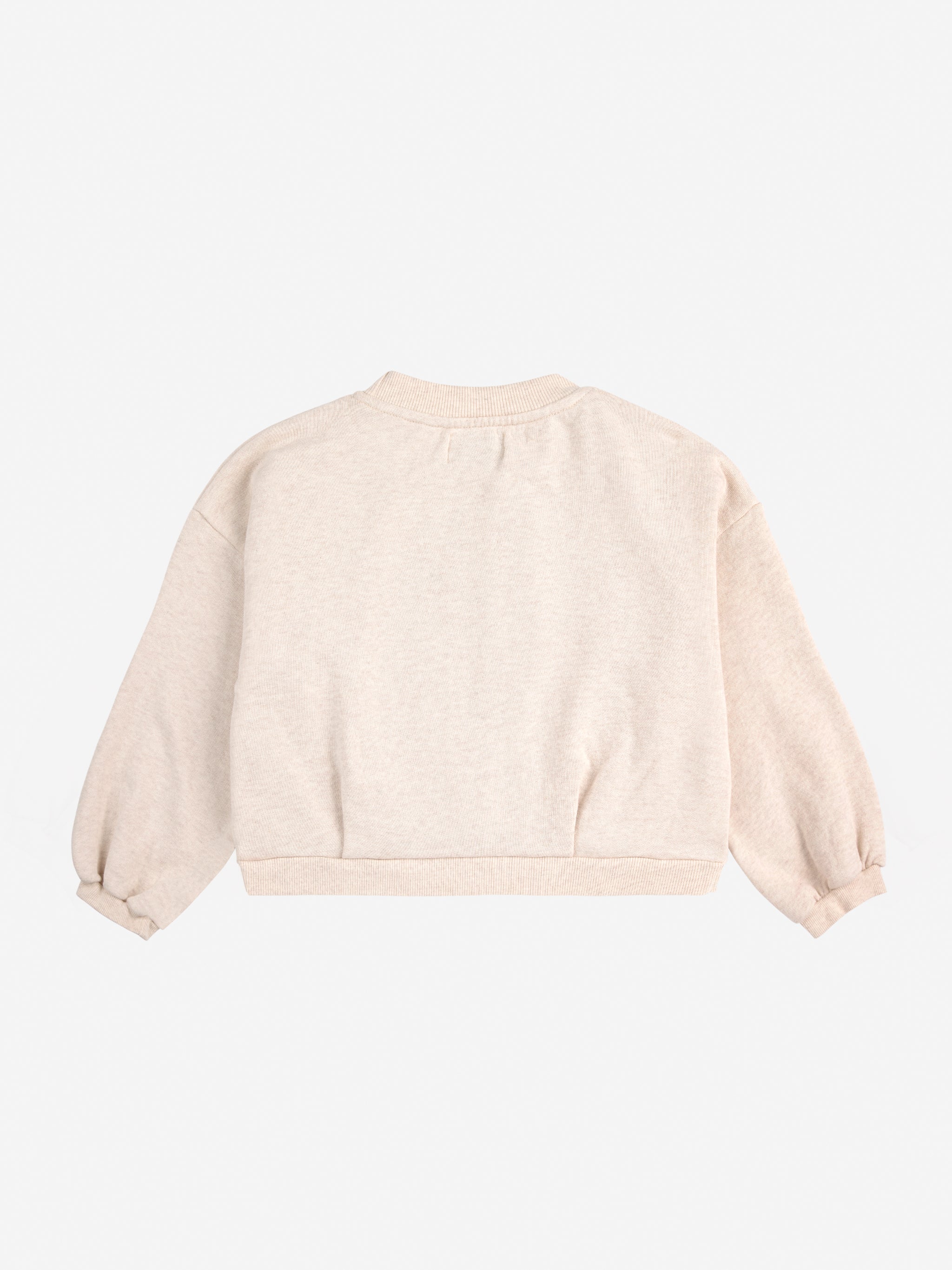 bobo choses sunflower cropped sweatshirt