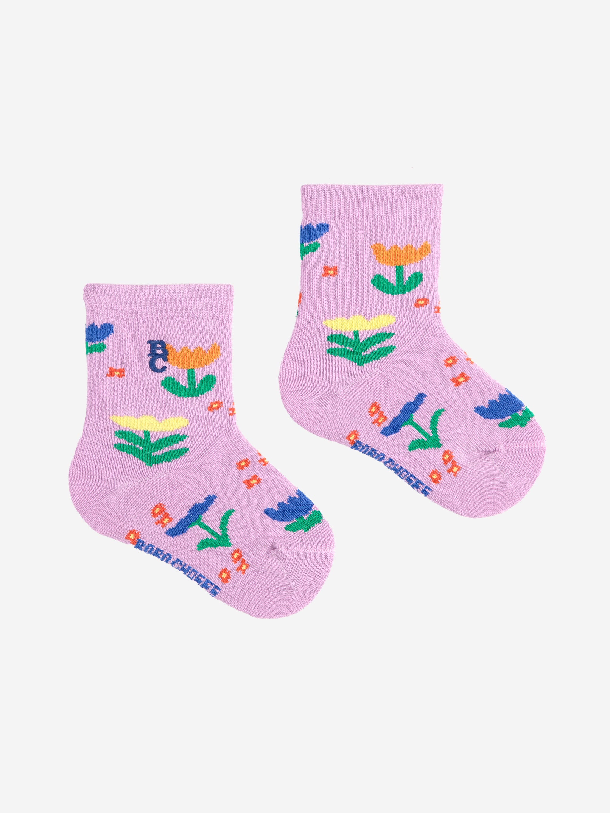 bobo choses baby garden party all over short socks