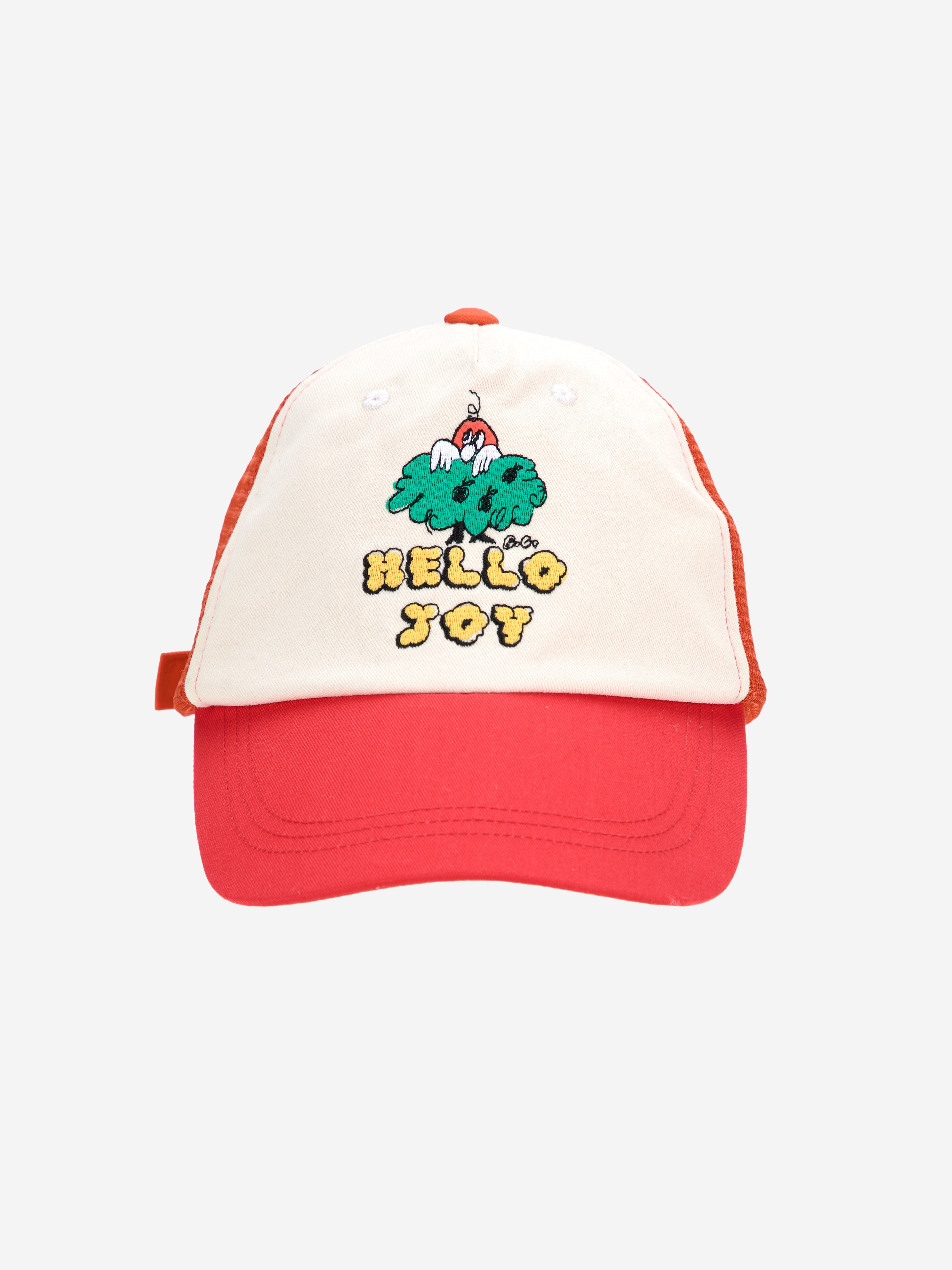 bobo choses hello joy mesh cap - red