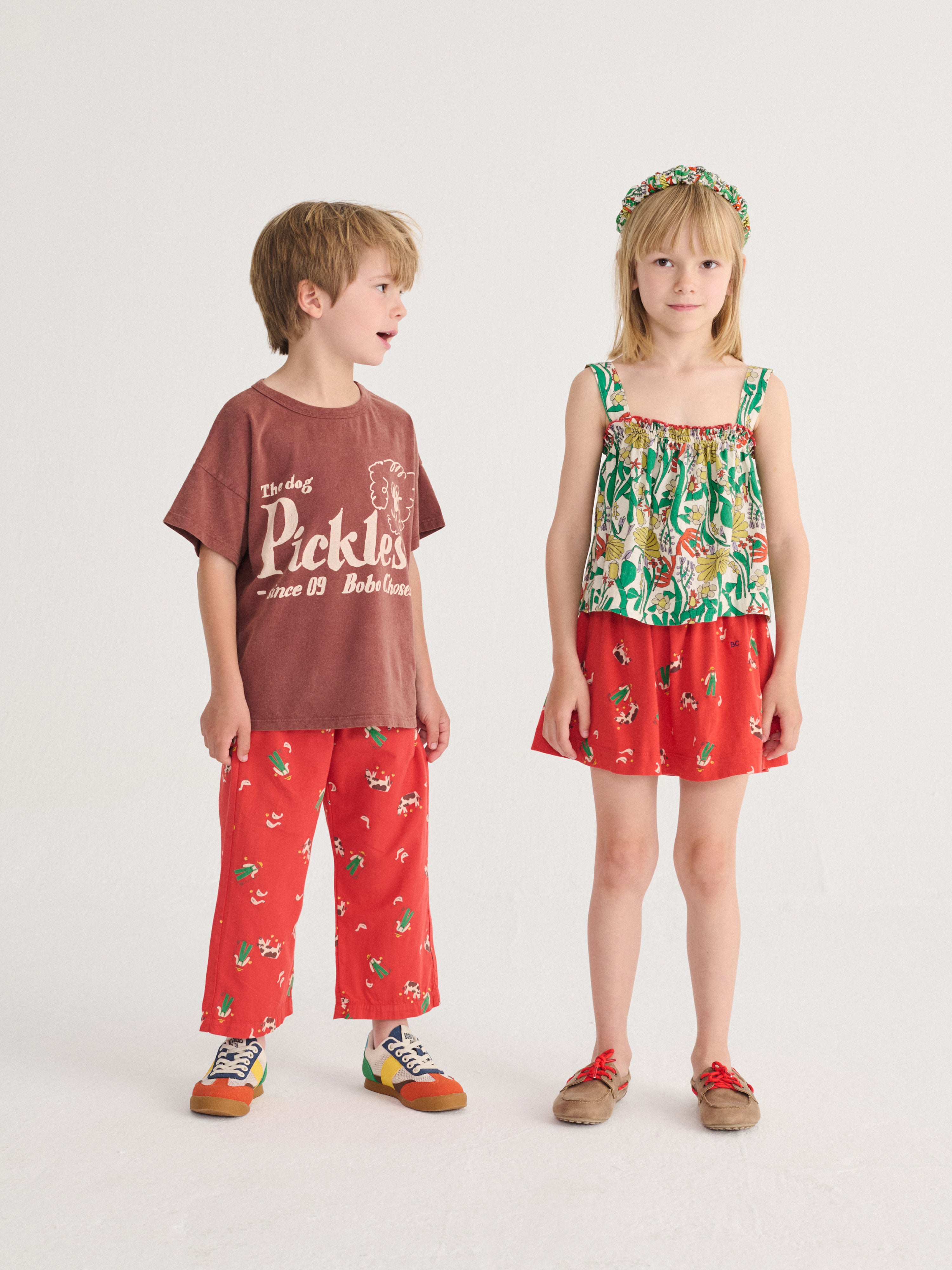 farm adventure all over woven pants