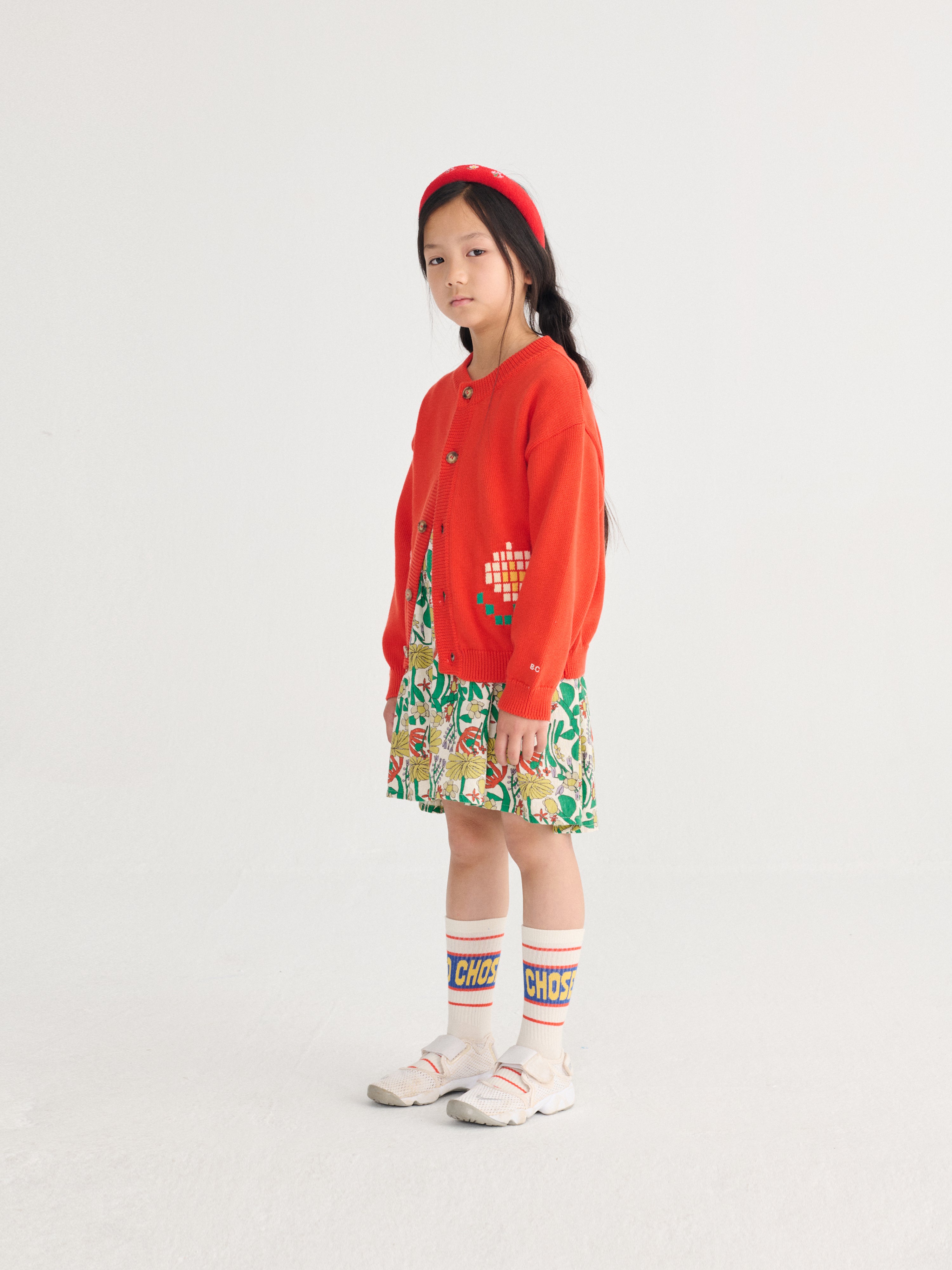 bobo choses pixel daisy cardigan