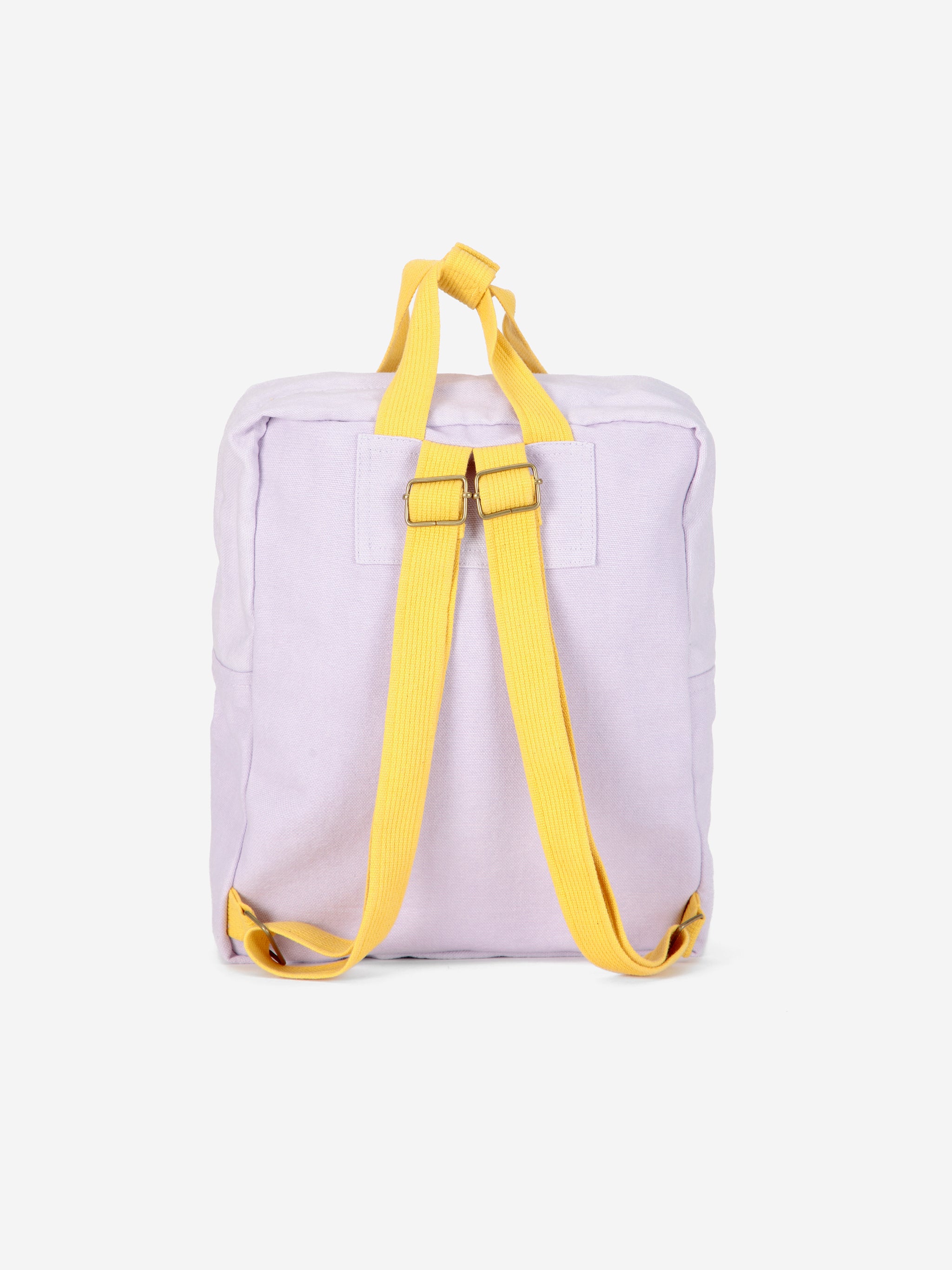 bobo choses pansy flower schoolbag - lavendar