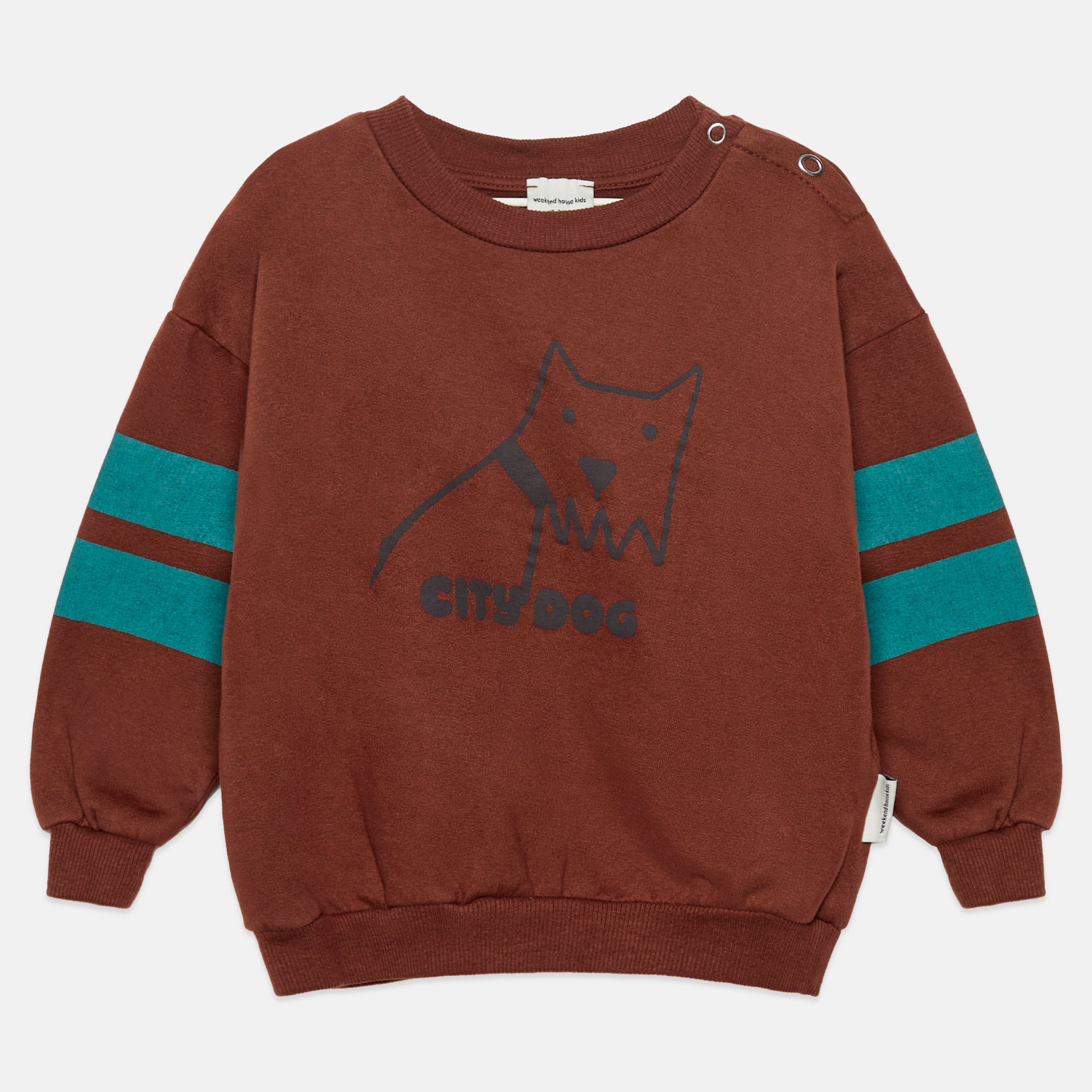 weekend house kids the city dog baby sweatshirt