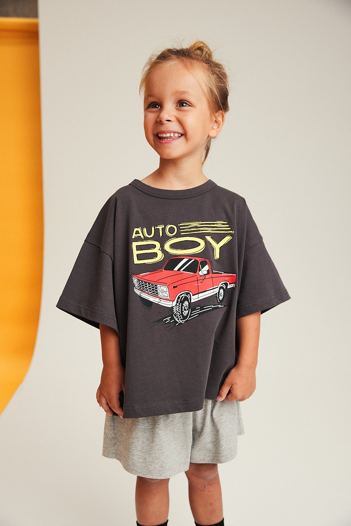 bbobbie auto boy tee - washed black
