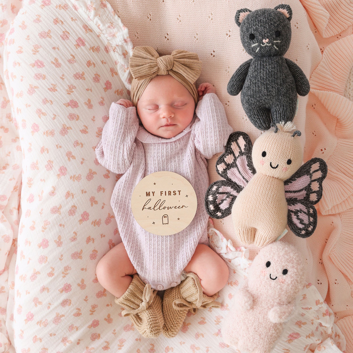 cuddle + kind baby ghost - blush