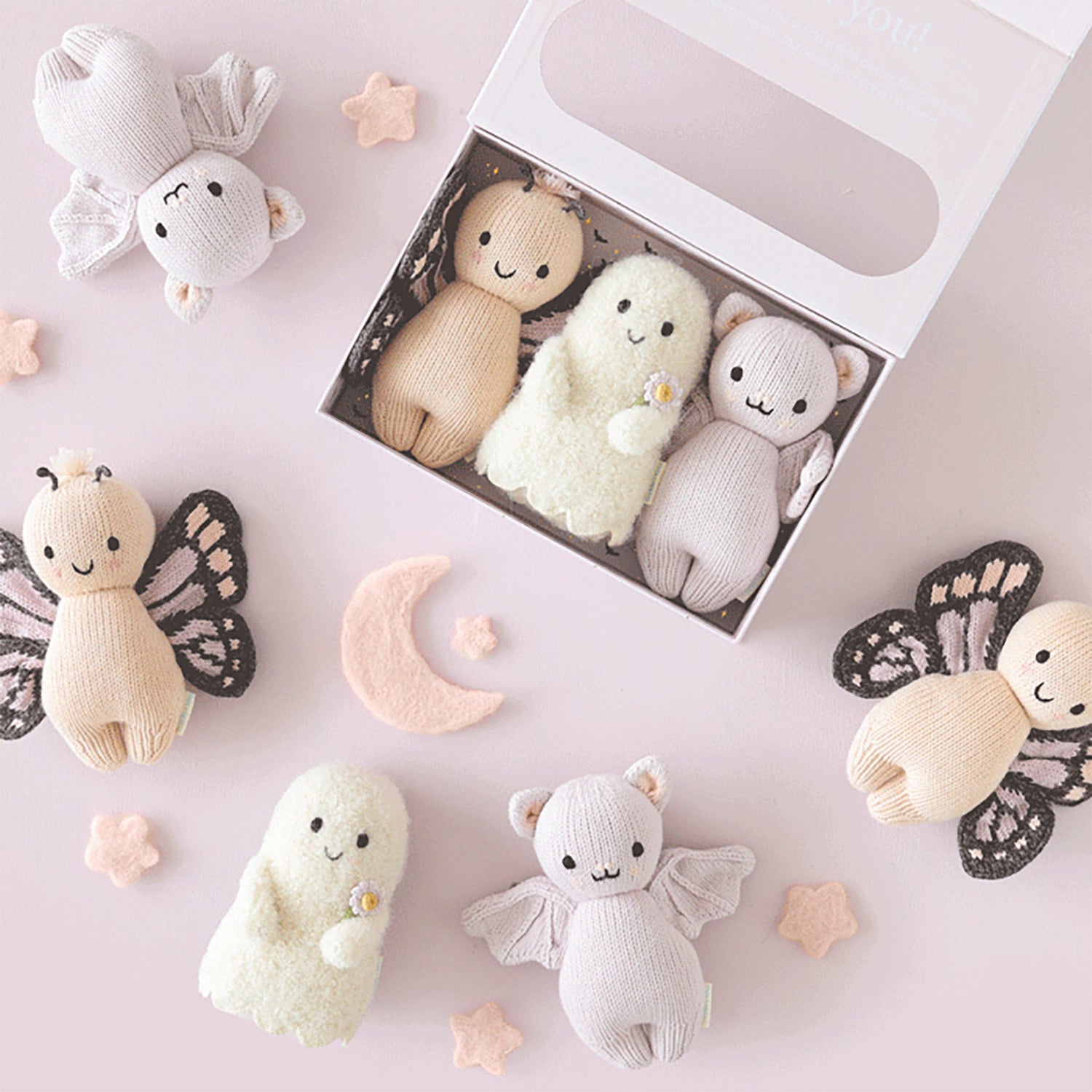 cuddle + kind baby ghost - blush