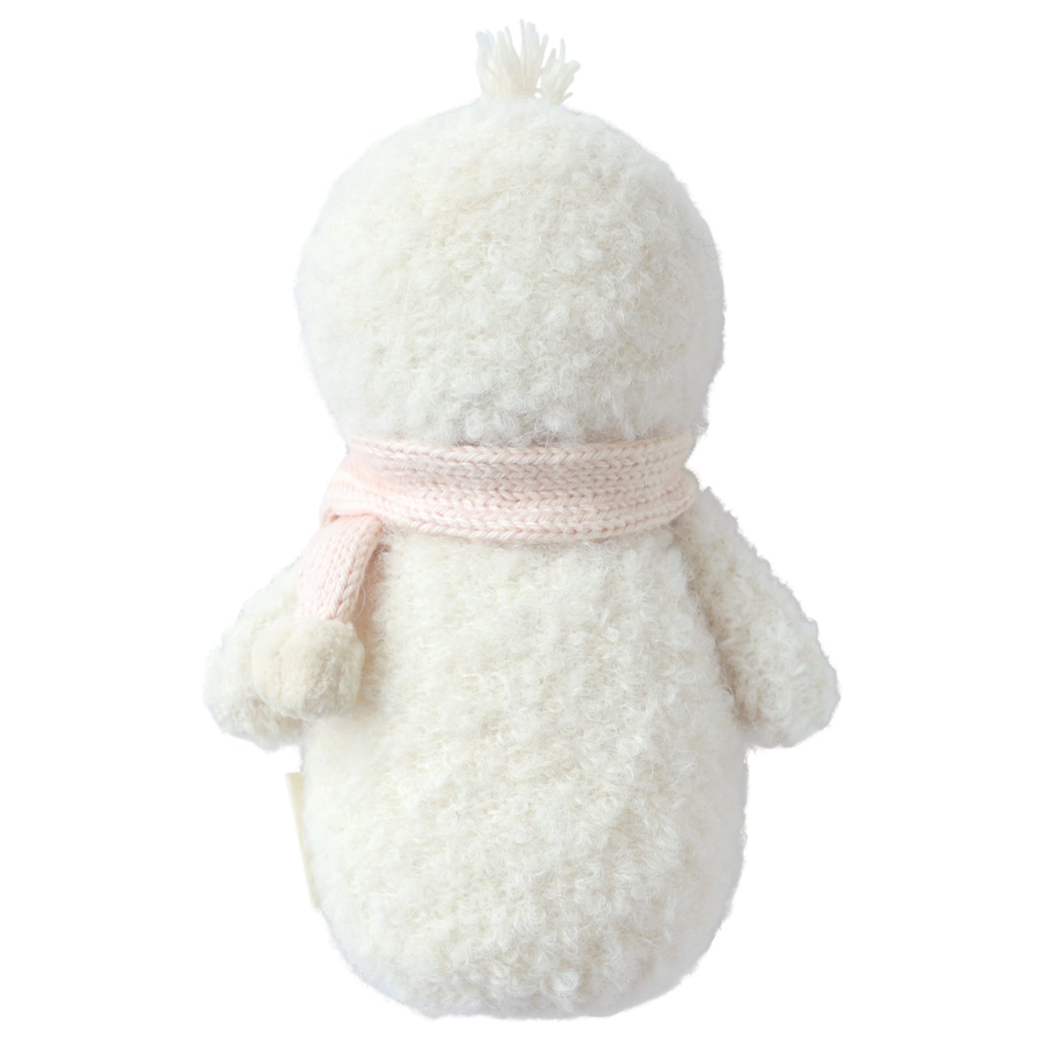 cuddle + kind baby holiday snowman - blush