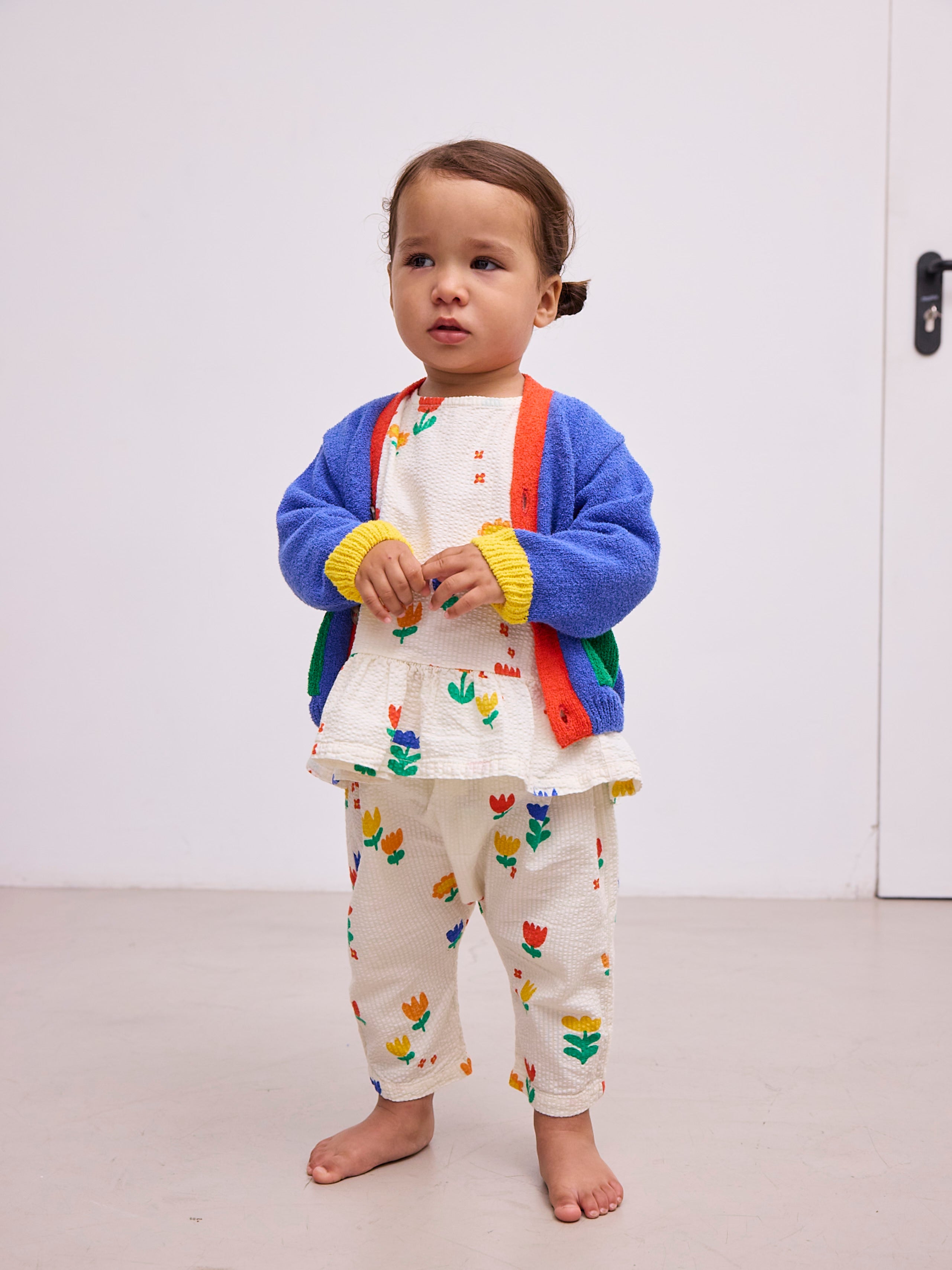 bobo choses baby garden party all over woven pants