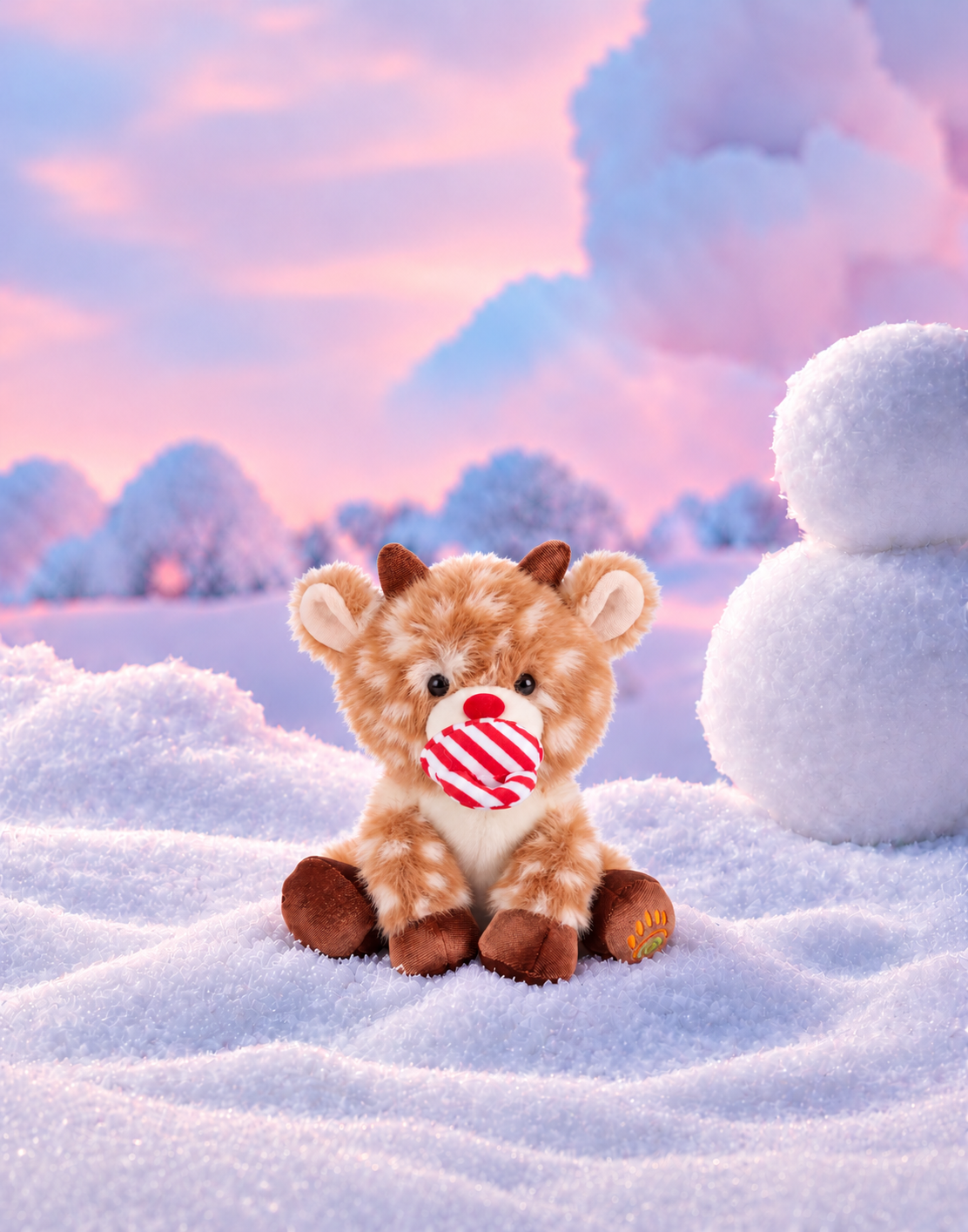 olli ella binky pet reindeer - dash (pre order)