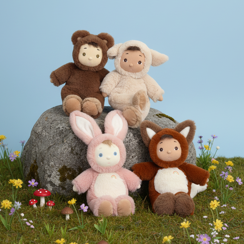 olli ella cozy day dinkum - bunny pinkie