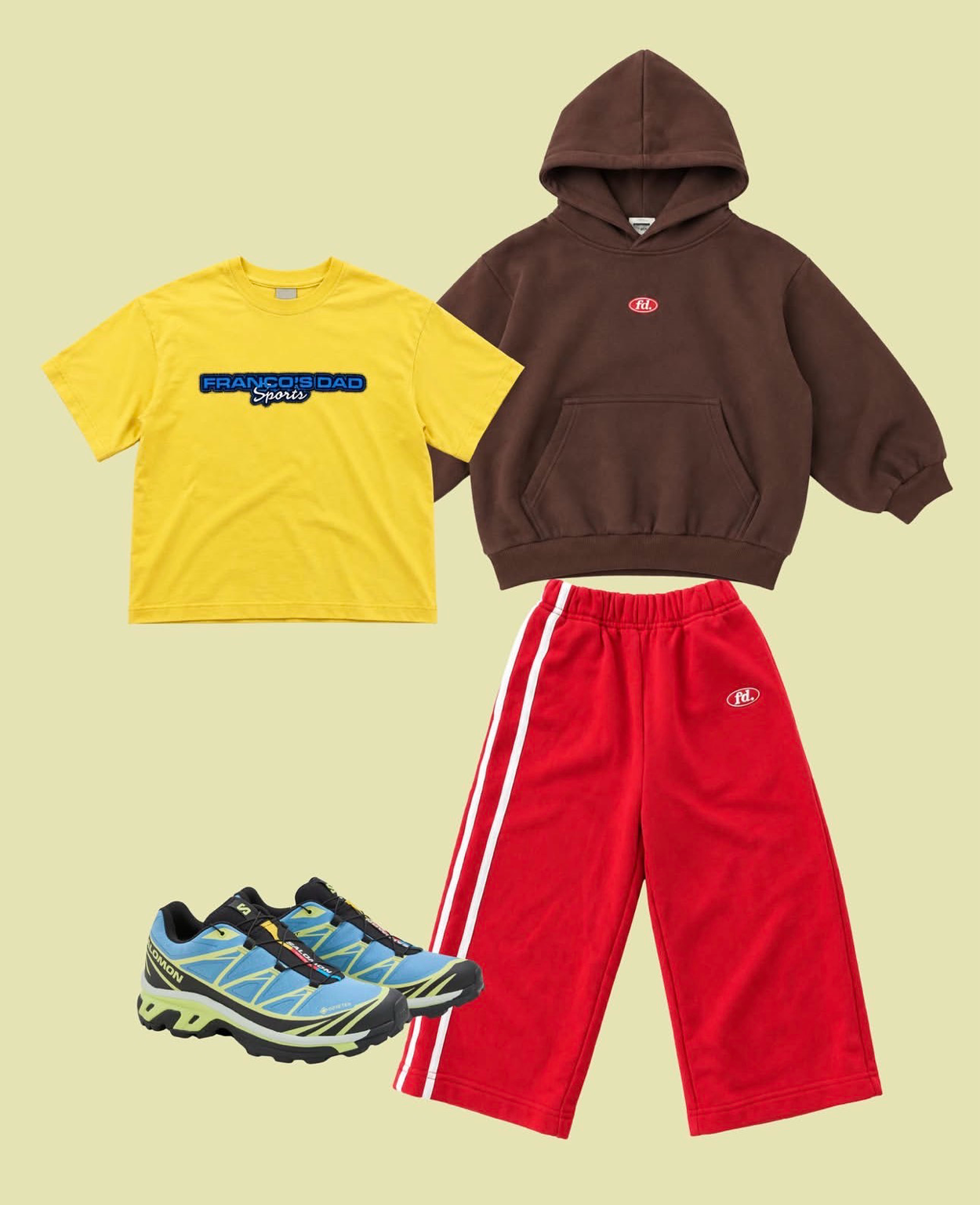 franco's dad everyday hoodie - brown (pre order)